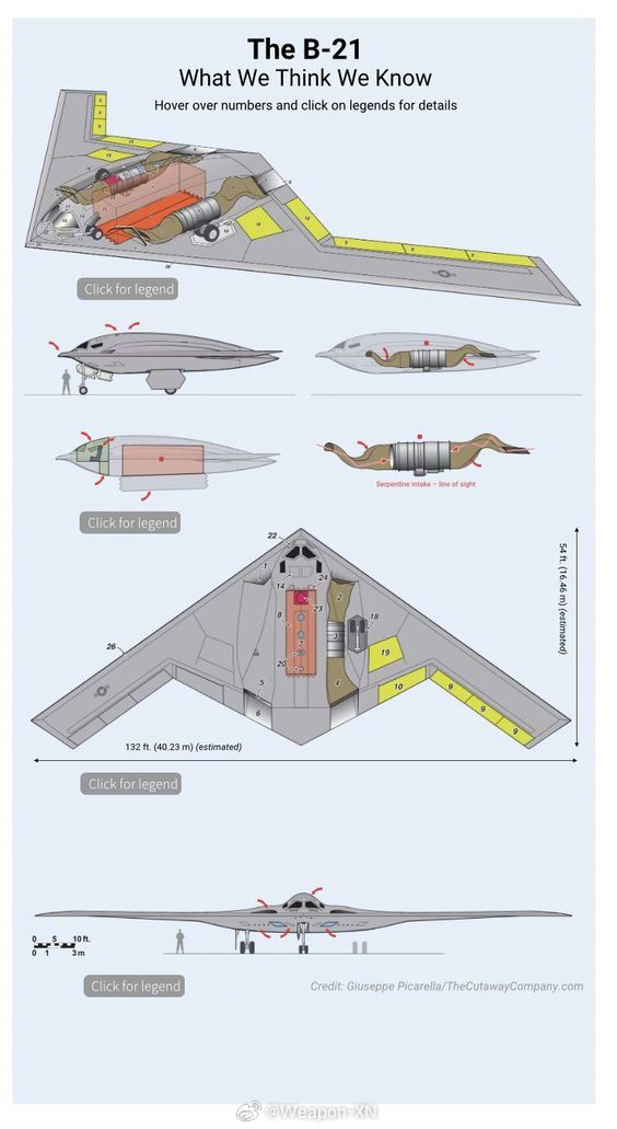 #兵器影像[超话]# 关于B-21，您想了解啥？ ​​​