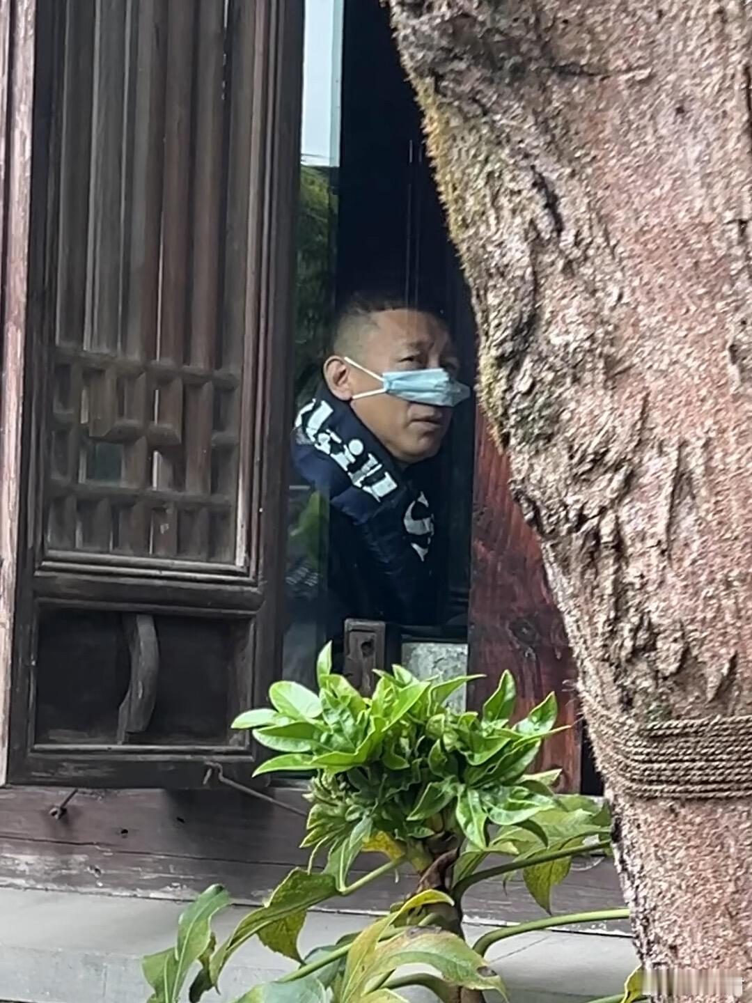 网友偶遇孙红雷。 ​​​