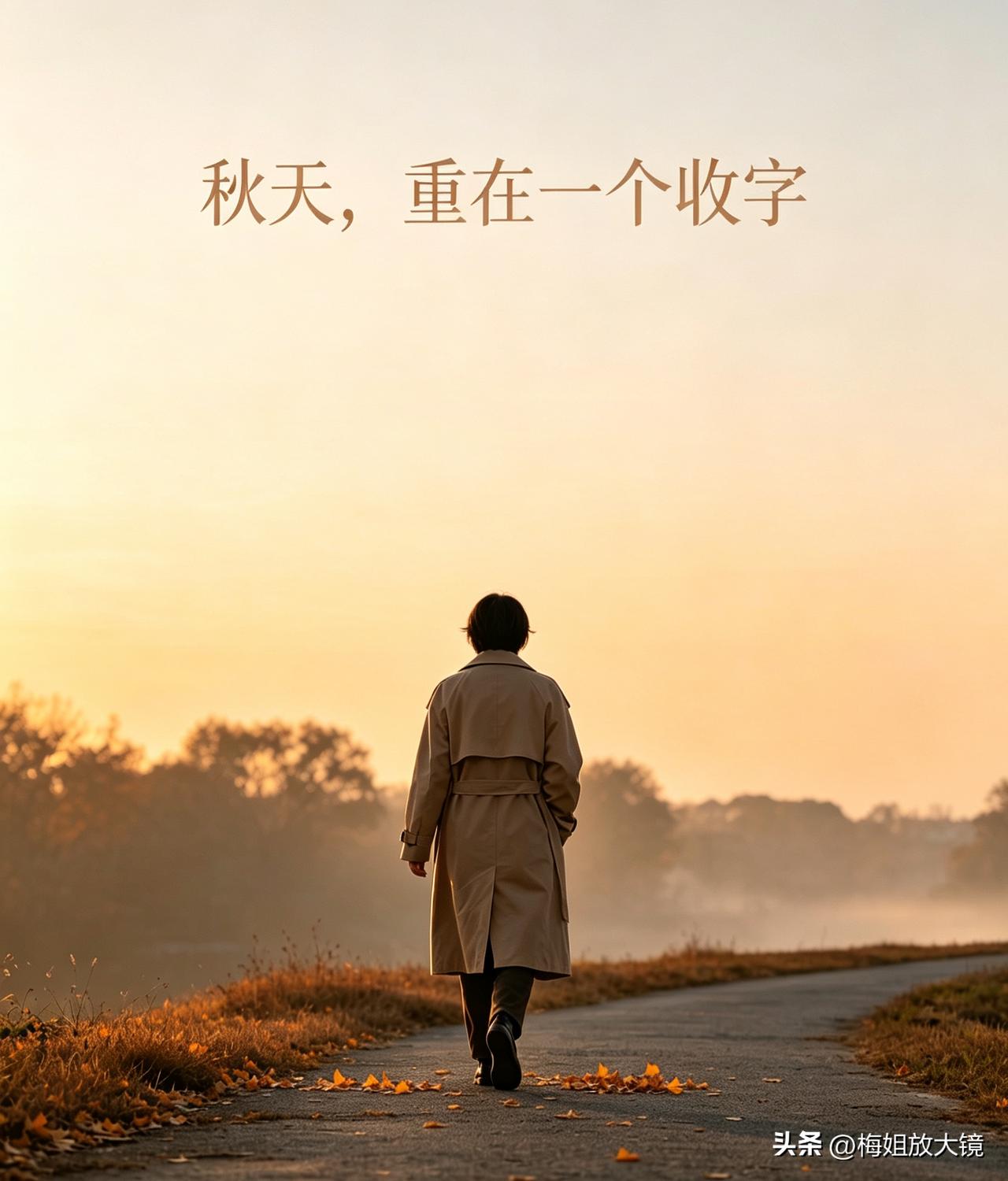 入秋之后，养生重在“收”，而非急着补
 
春生夏长，秋收冬藏。
时节步入秋天，养