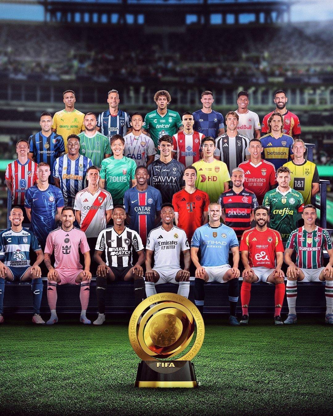 🏆🌎 国际足联 2025世俱杯  海报。🔥 
