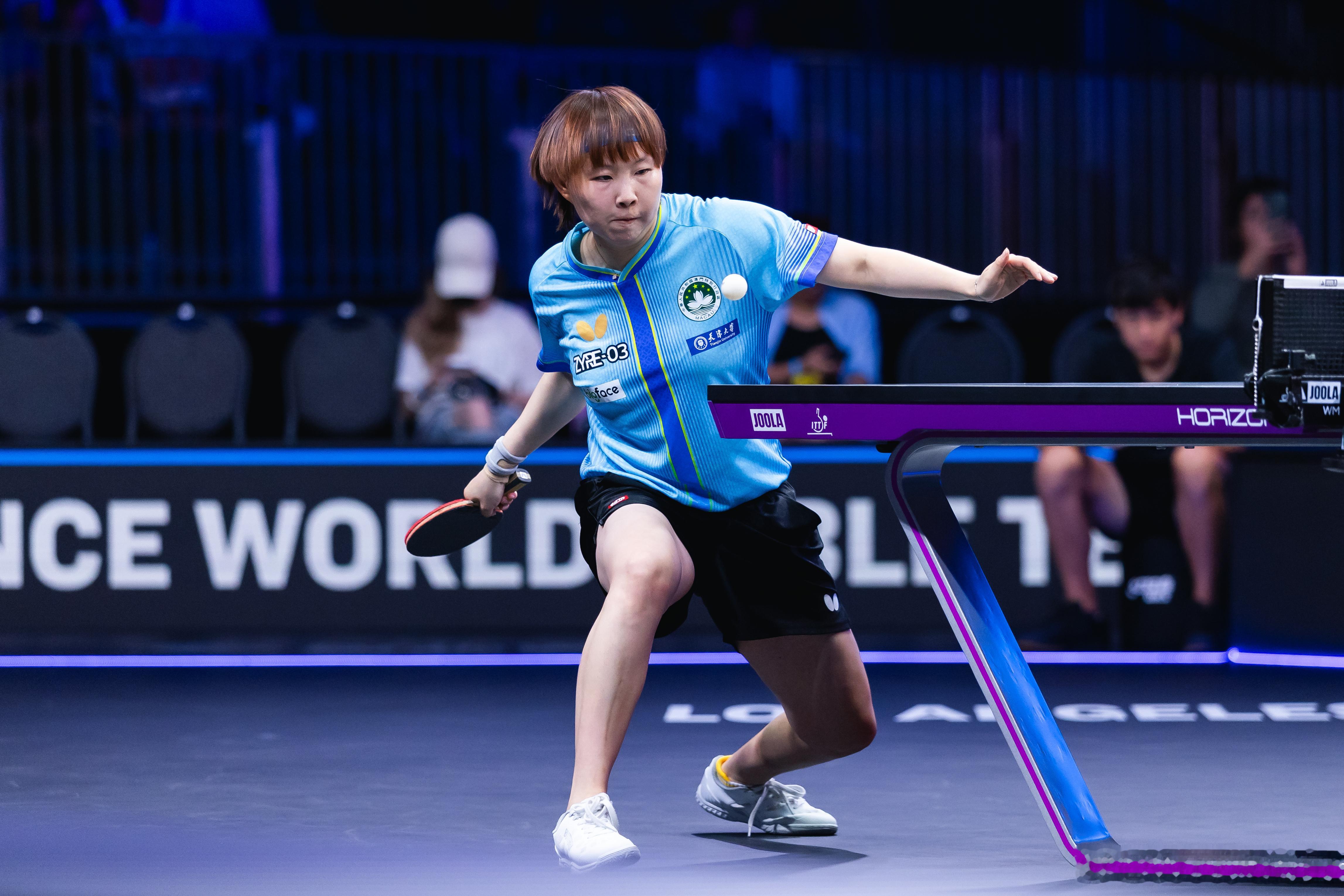 WTT美国大满贯2026 女单1/16决赛朱雨玲(MAC) 3-0普利蒂卡·帕瓦