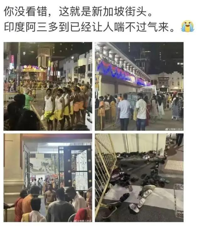 “印家坡”刷屏！牛进组屋、咖喱味漫街，新加坡破防封禁、嘴硬“无稽之谈”，多元包容