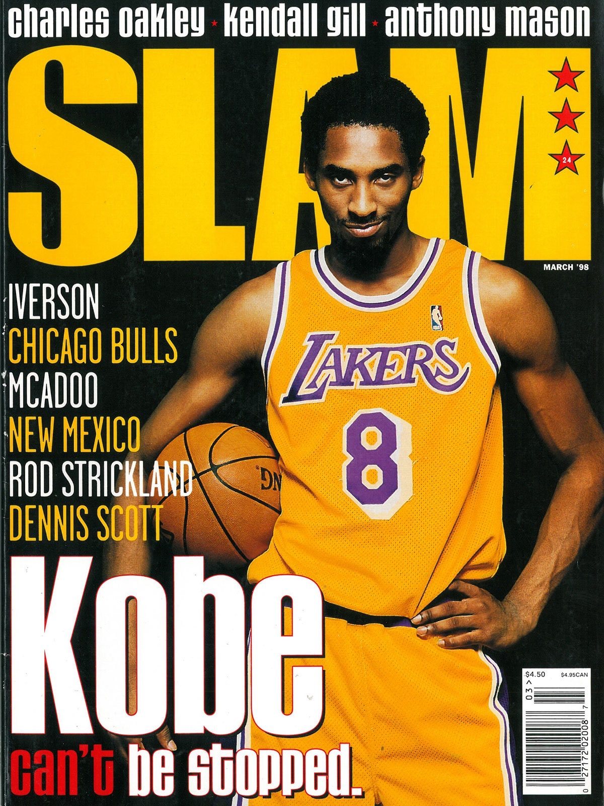 1999年的SLAM杂志封面。 