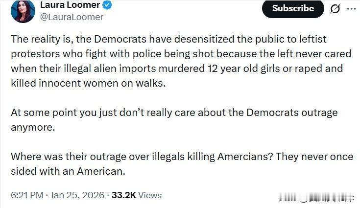 事实是，民主党人让公众对左翼抗议者与警察冲突时被枪杀的事件变得麻木，因为左翼从未