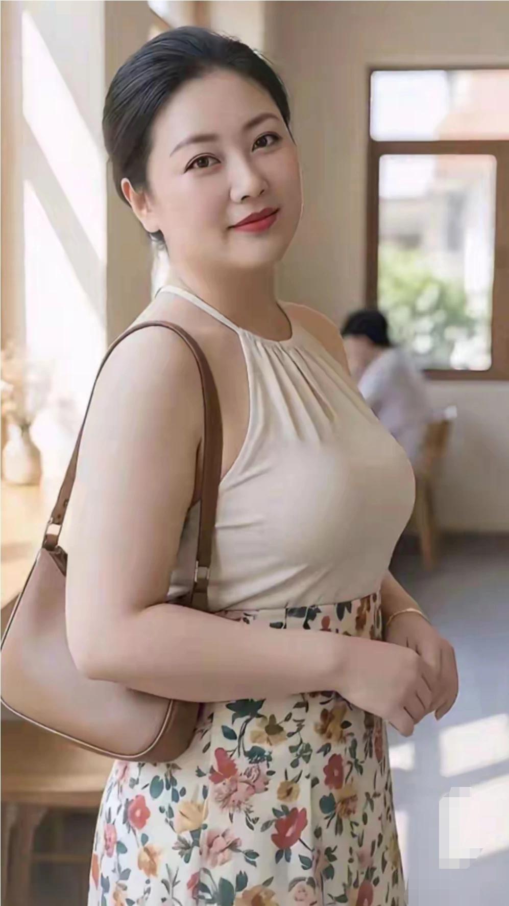 这种看着稳重慈祥美，是人间极品
