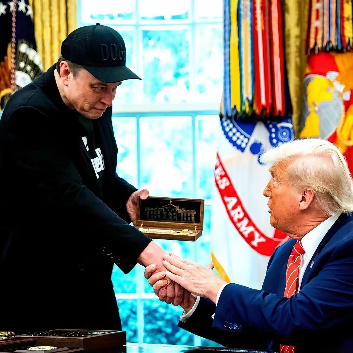 马斯克摊牌了。
地球上最有钱的那个男人，直接站队了，说要是让另一帮人赢了，美国就