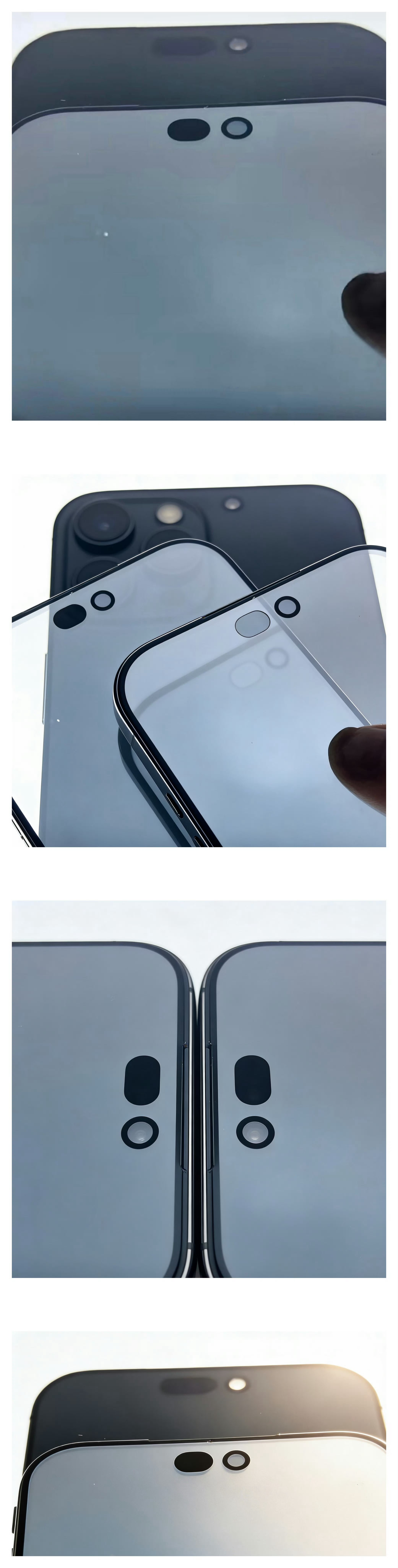 从这组图来看，iPhone 18 的灵动岛确实是明显变小了，而且已经有点往“胶囊