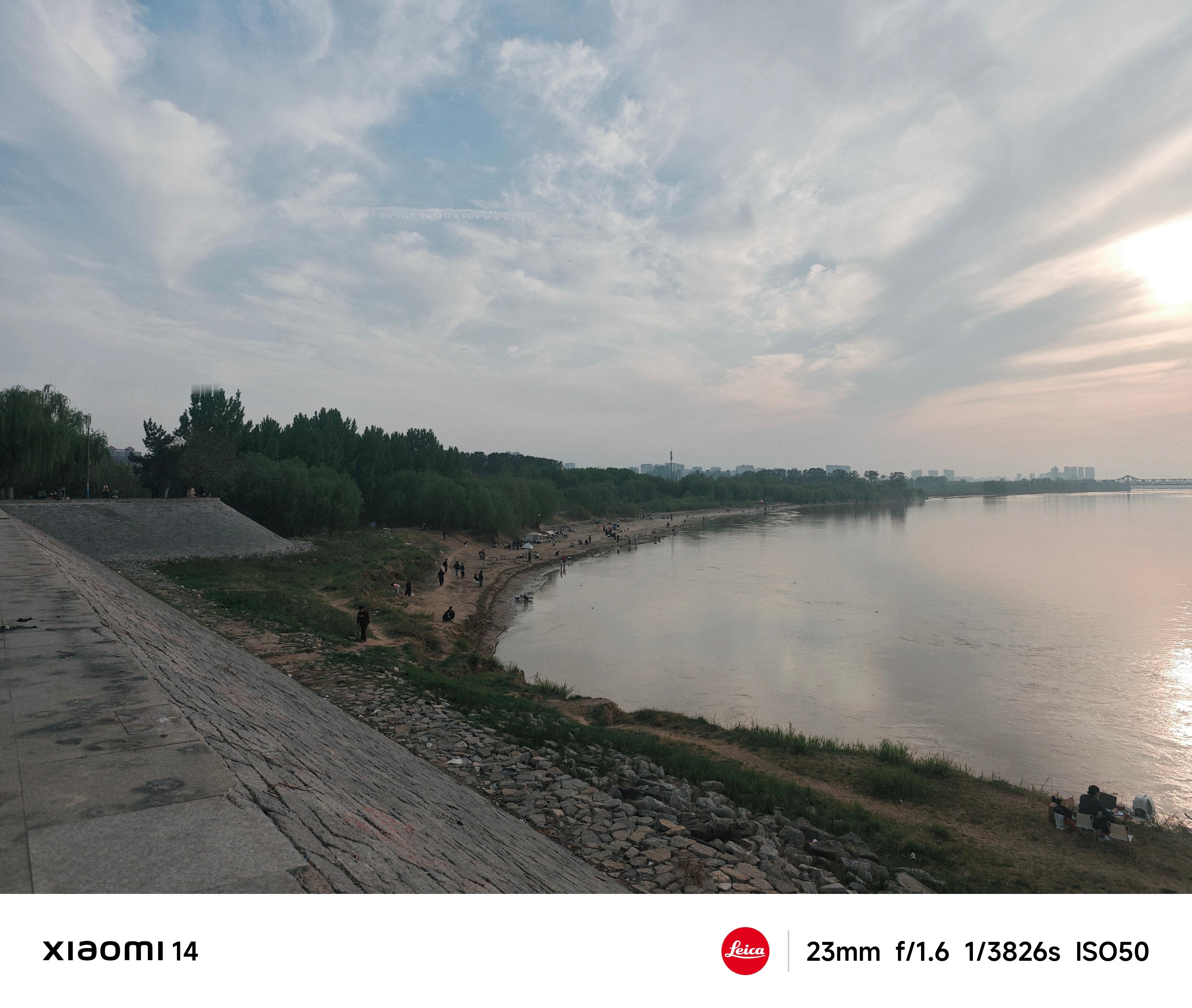 和好兄弟来百里黄河景区看夕阳 济南·母亲河公园