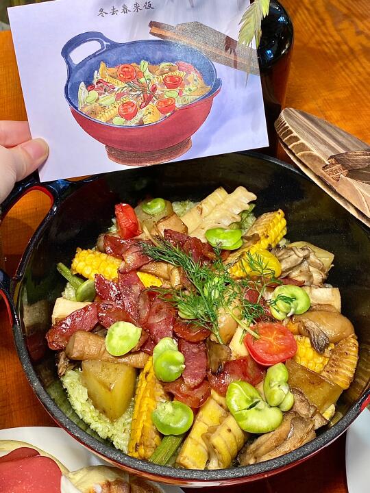 大连也有了！新荣记同款冬去春来饭……😭