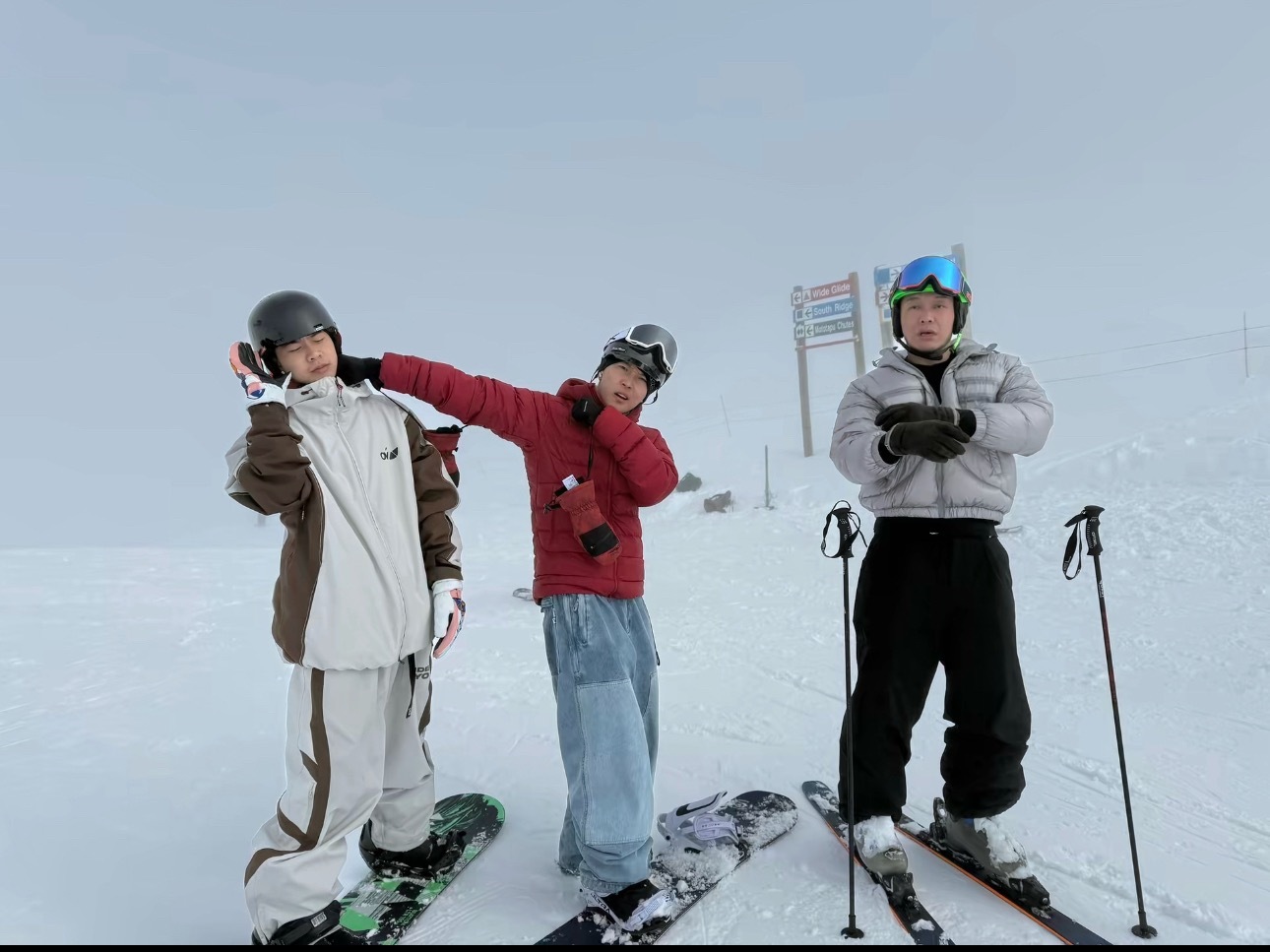 忙完演唱会后TT开启国外滑雪之旅！徐真真也在！TizzyT