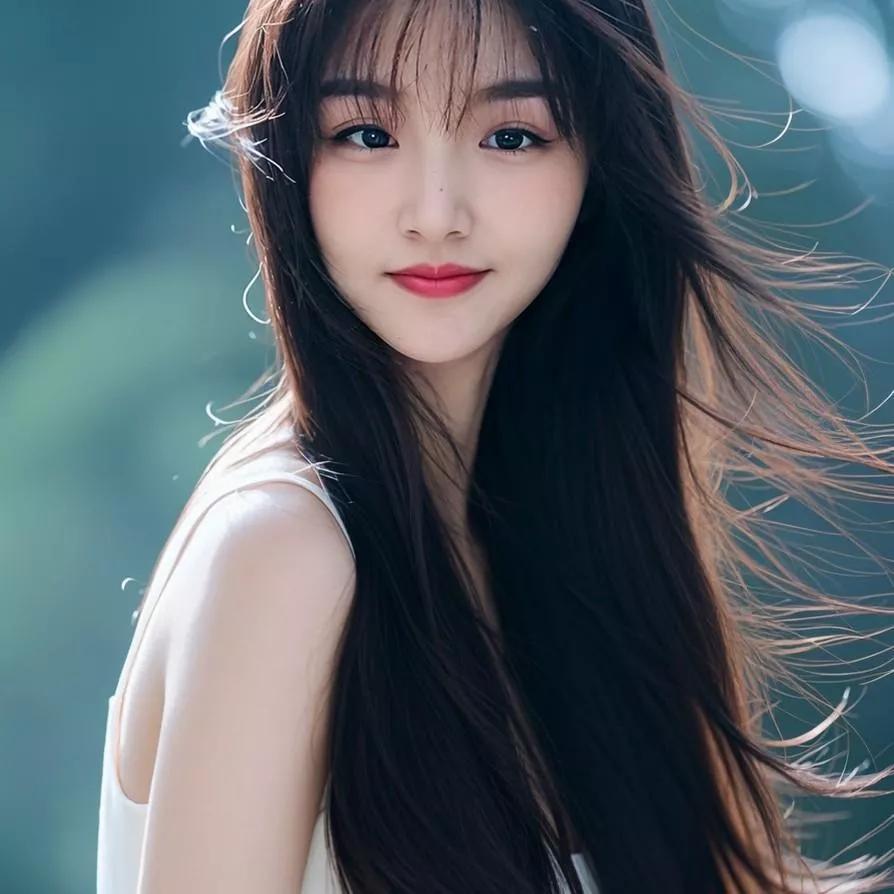 柔美的阳光洒下，少女笑靥如花，惊艳了时光。少女感笑容 少女感微笑女孩 自然清新美