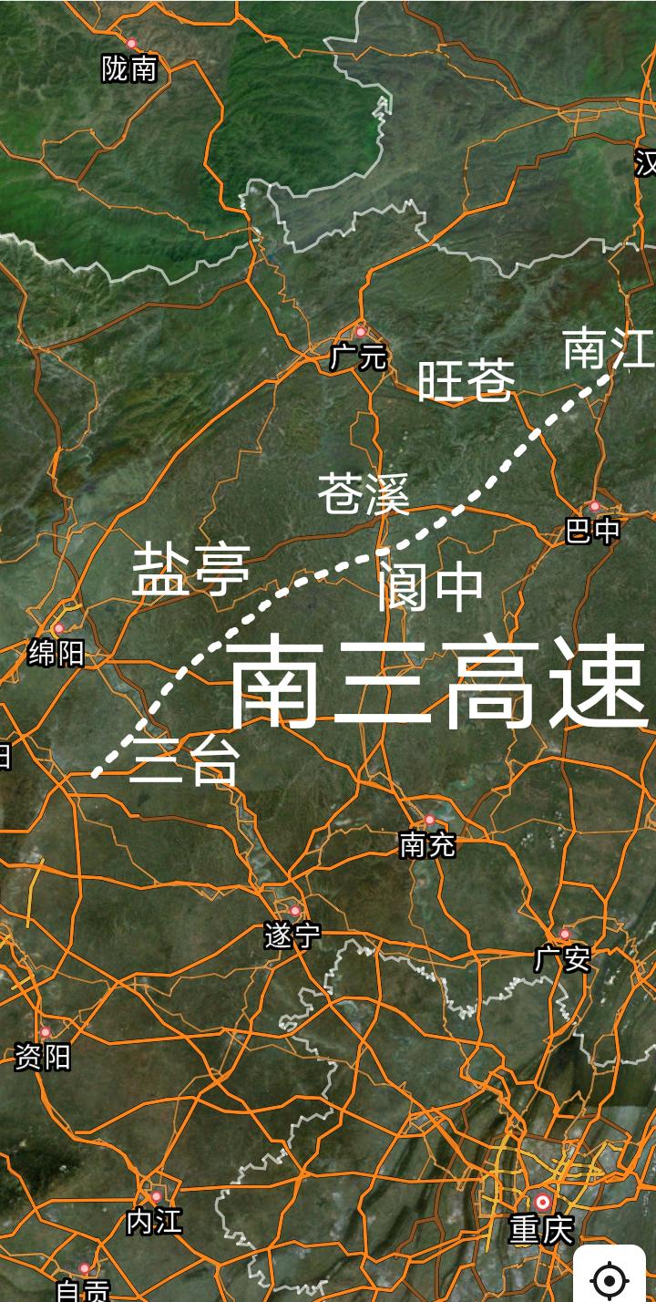 即将开工，巴中南江至绵阳三台即将修建一条直达高速，沿途主要途经广元旺苍和苍溪县、