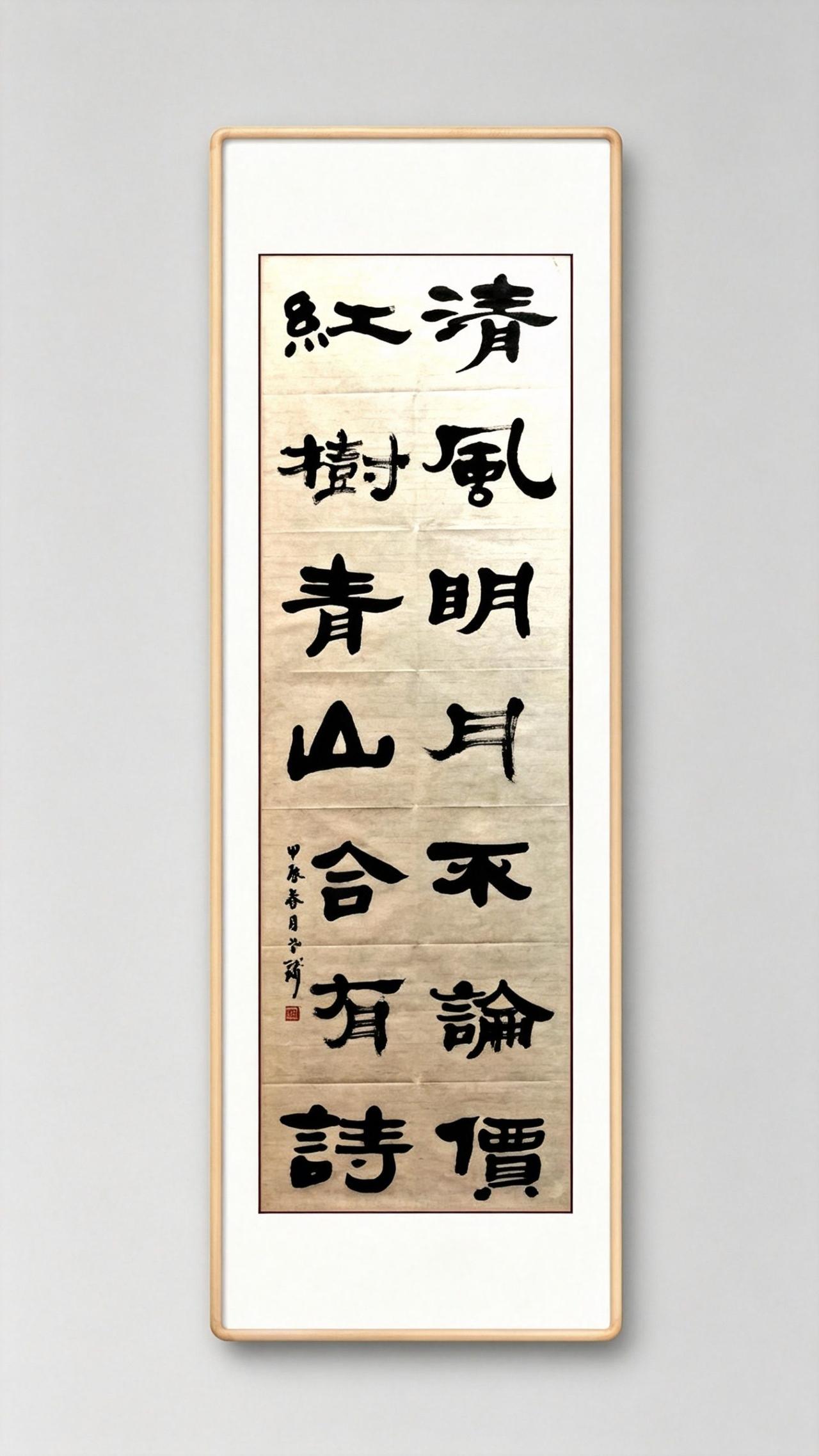 此联为集句联。上联出自北宋欧阳修《沧浪亭》诗“清风明月本无价”，下联出自南宋陆游