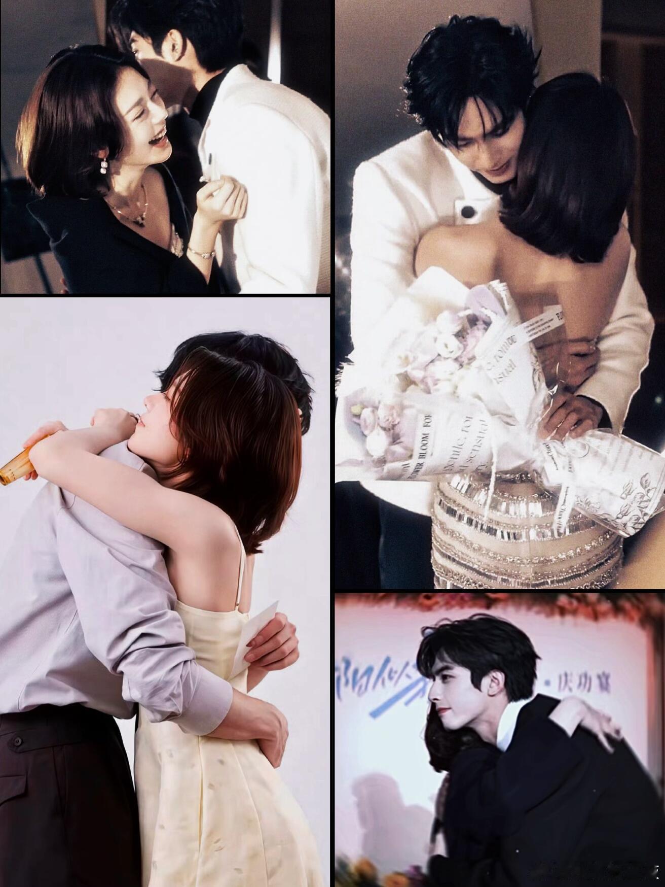 拥抱是爱｜🐉🌾版从骄阳晚宴，庆功宴，到直播，每一次的拥抱都如此难能可贵。燕麦