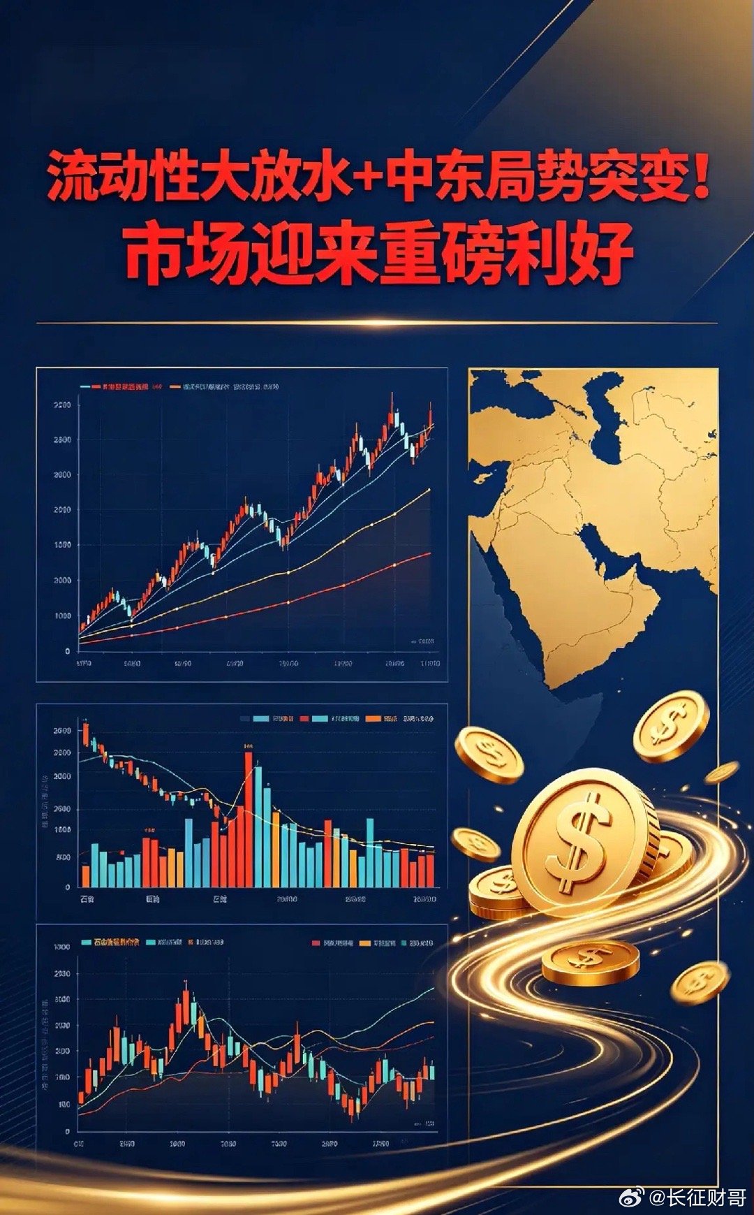 流动性大放水+中东局势突变！市场迎来重磅利好一、央行6000亿MLF操作落地 流