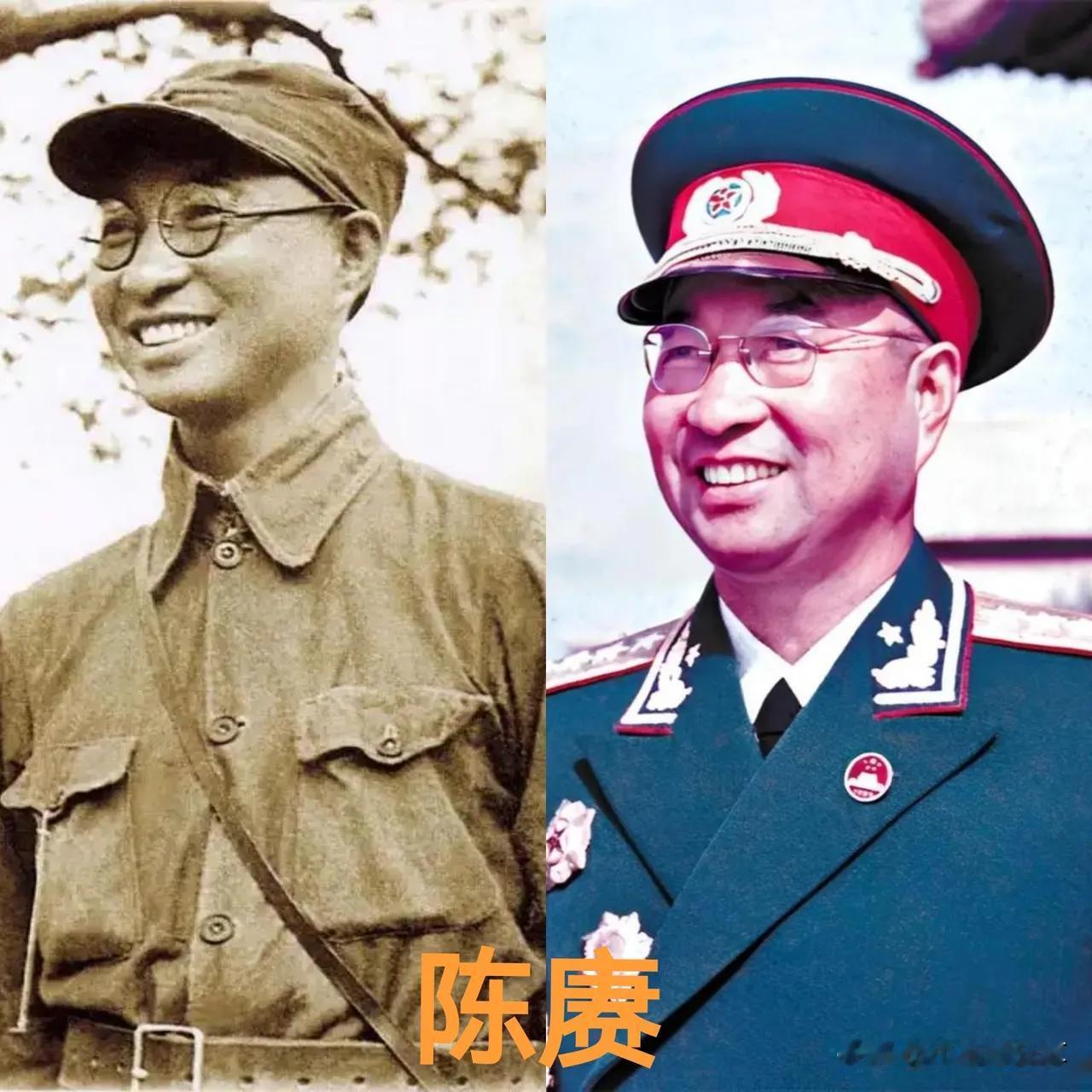 不同演员出演的陈赓。
张伟通过他的表演，把陈赓大将这个角色演绎得特别真实自然，表