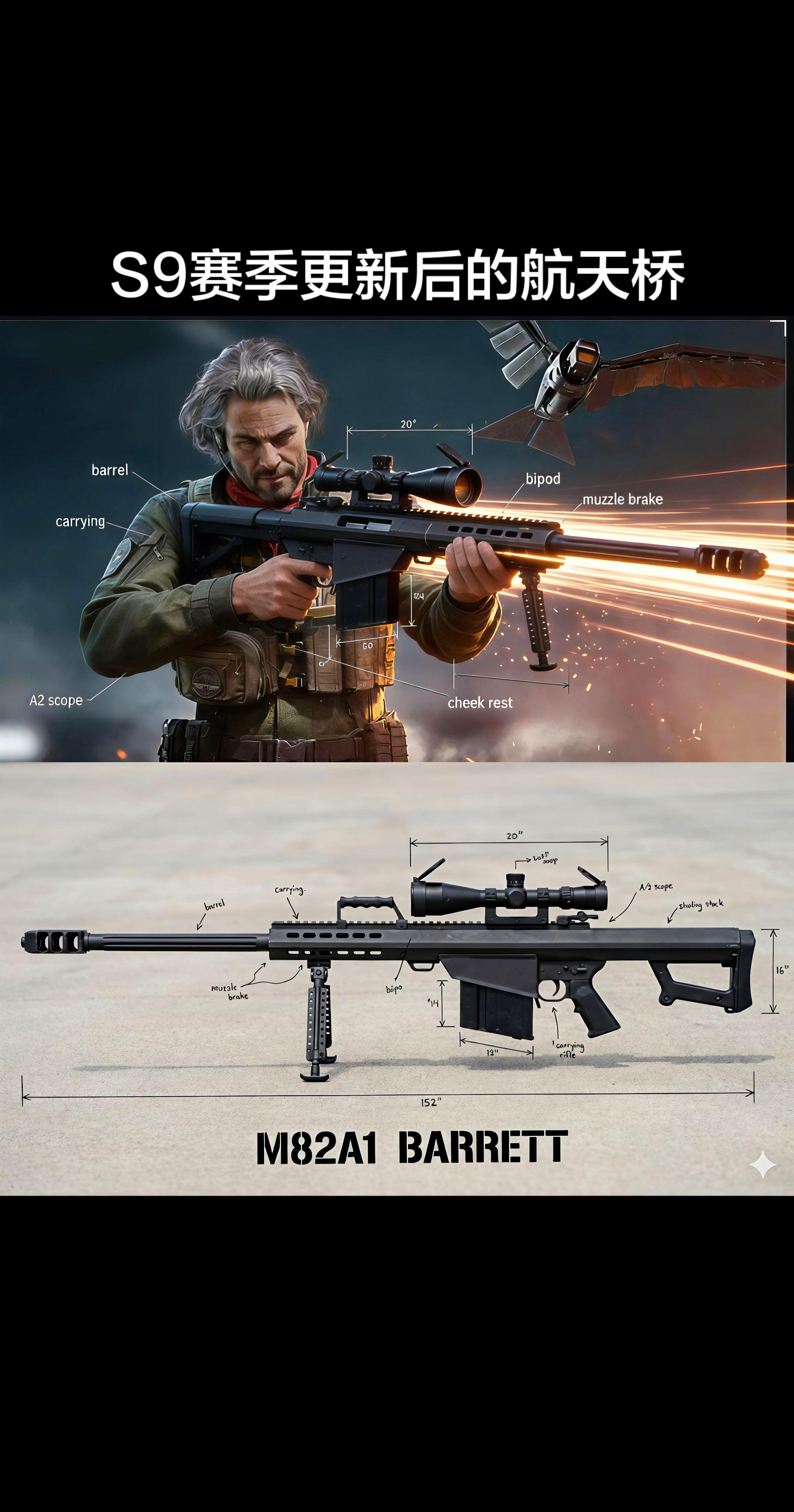 S9赛季更新后的航天桥。