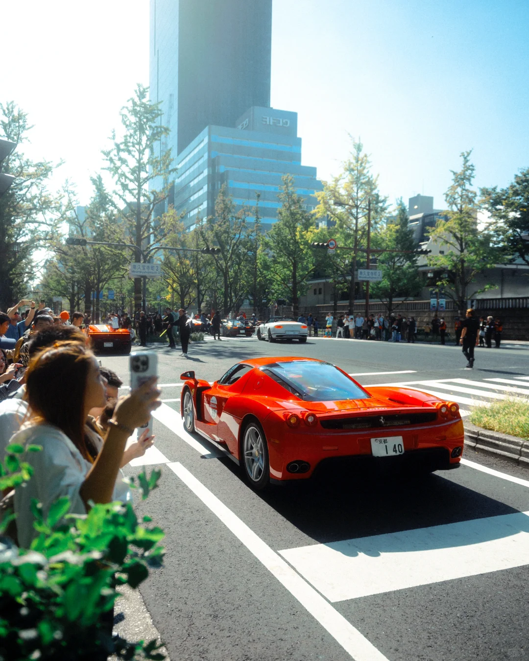 大阪 Ferrari ENZO上街