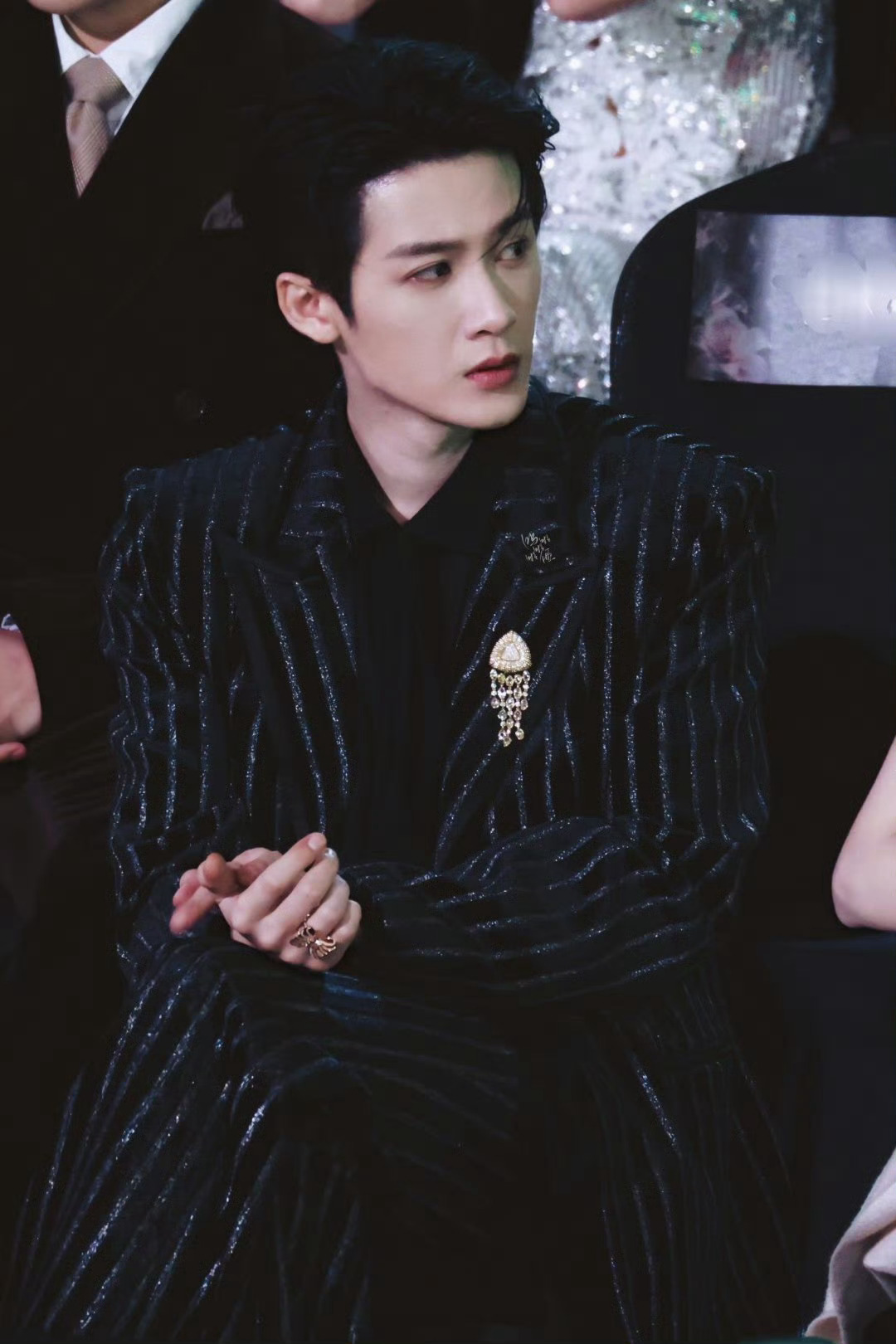 檀健次、陈星旭内场完全是来巡查市场的，太帅啦！！！状态很好的两位星光大赏内场