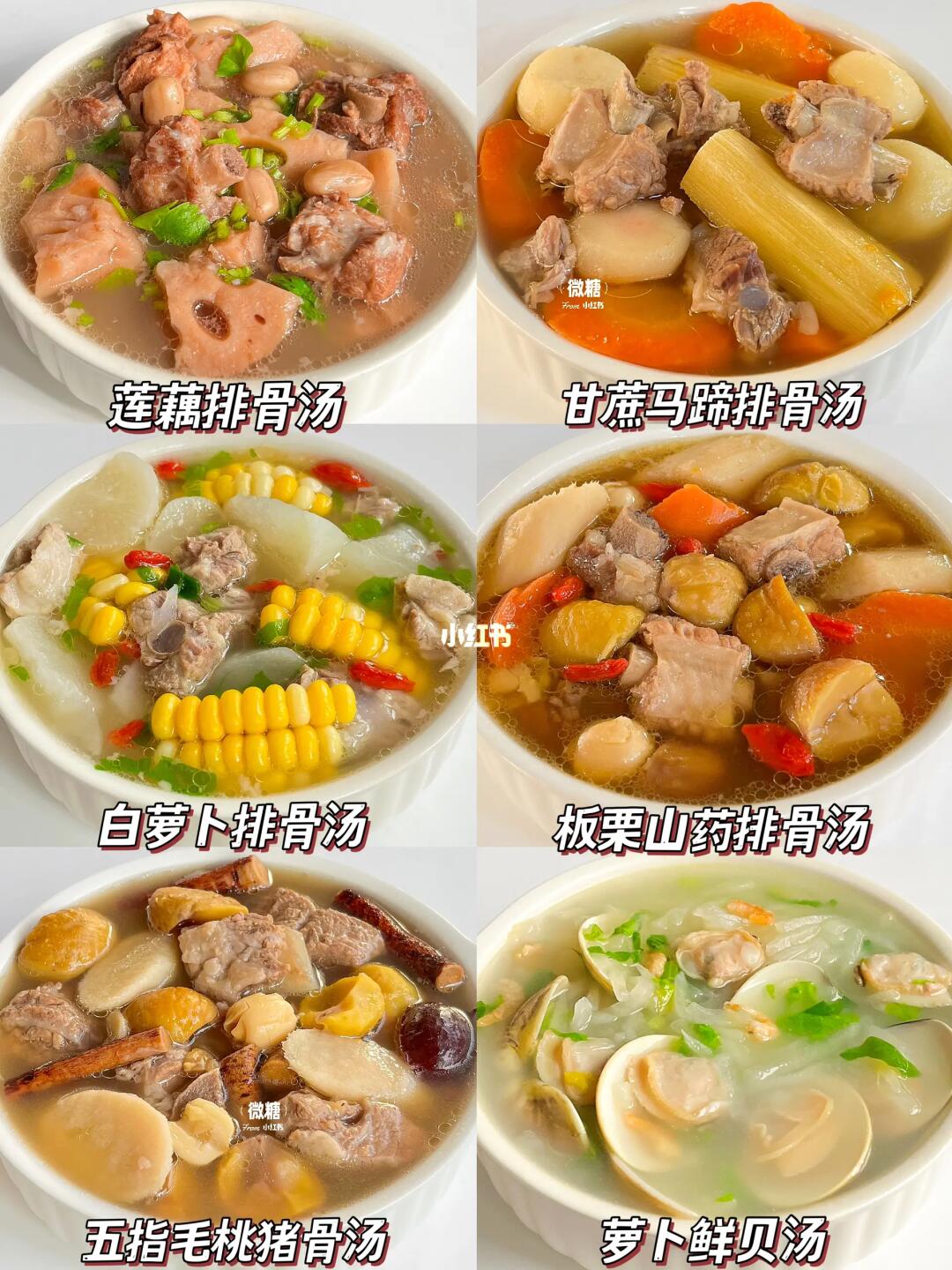 广东冬季煲汤指南‼️收藏好适合全家老小喝✅