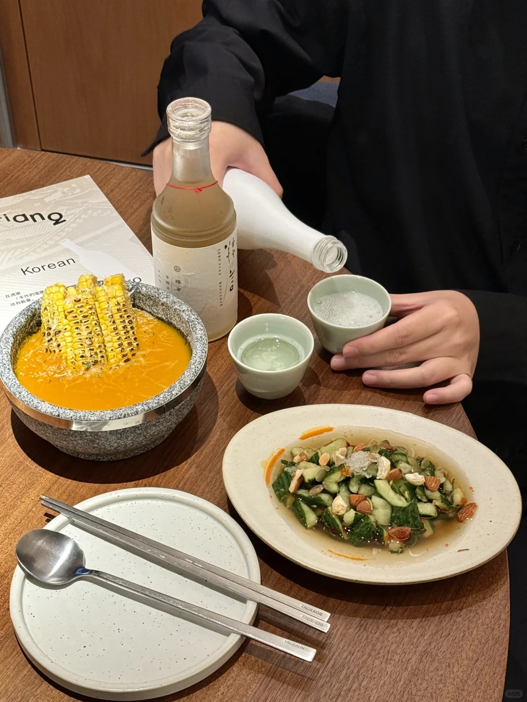 武汉很韩的新店！💭🫧🥂氛围感餐酒bistro…