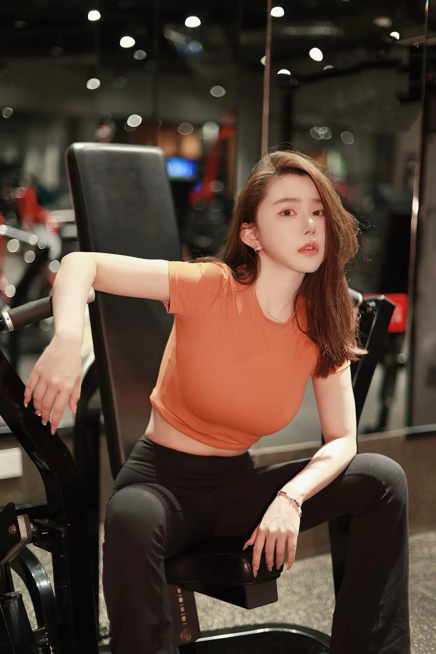 健身女孩穿搭 一起野个好身材 身材你品你细细的品 腰精已上线 sexygirl