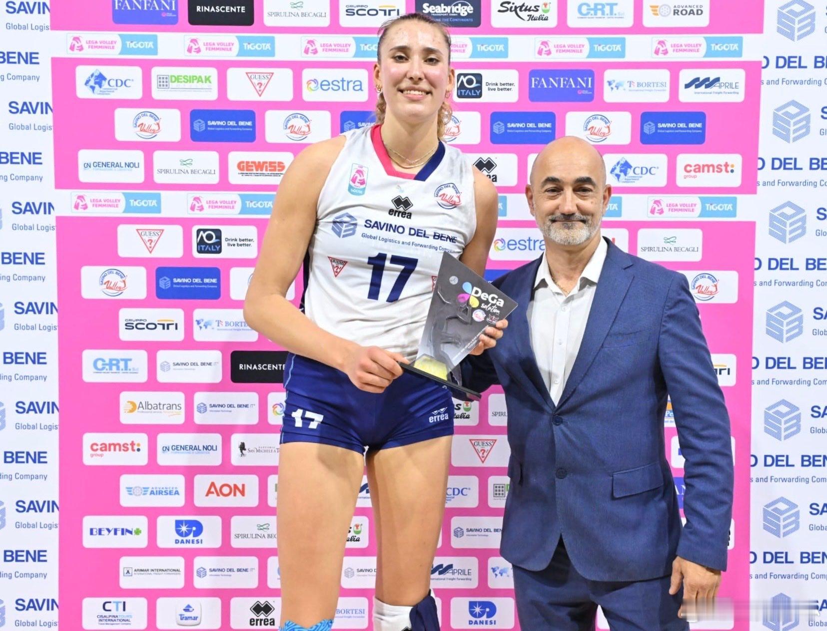【斯坎迪奇3-1佩鲁贾，安娃22分MVP】世界女排新闻 2025意大利女排联赛 