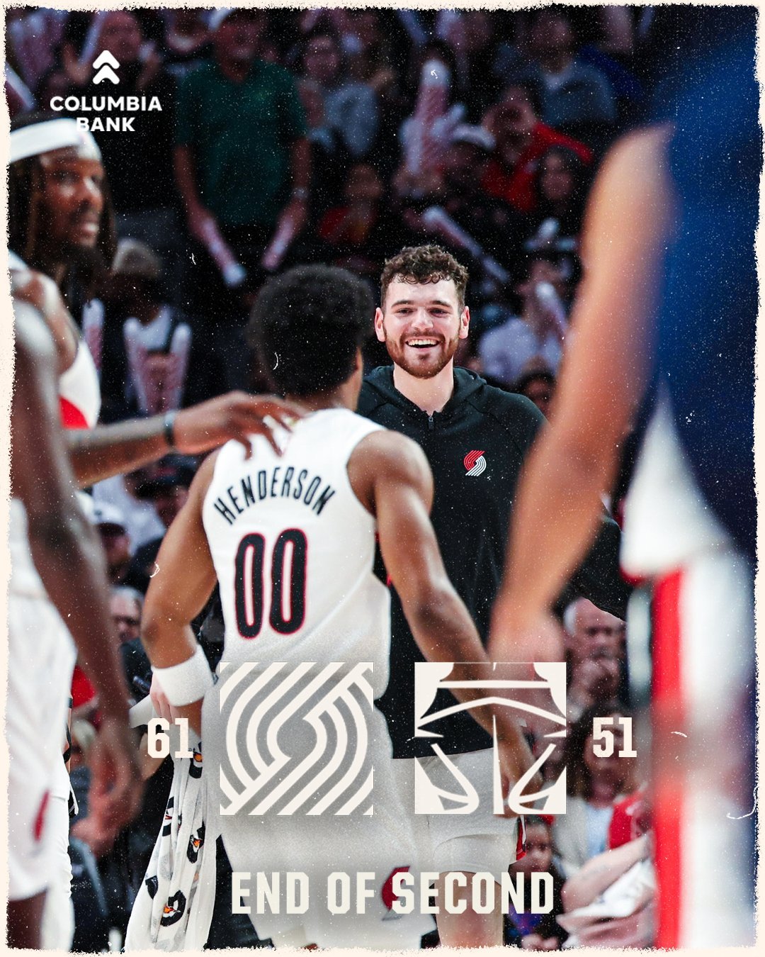 快船最多落后20分，半场追到10分差，小卡真是提前玩命了，半场打了20分钟，加兰