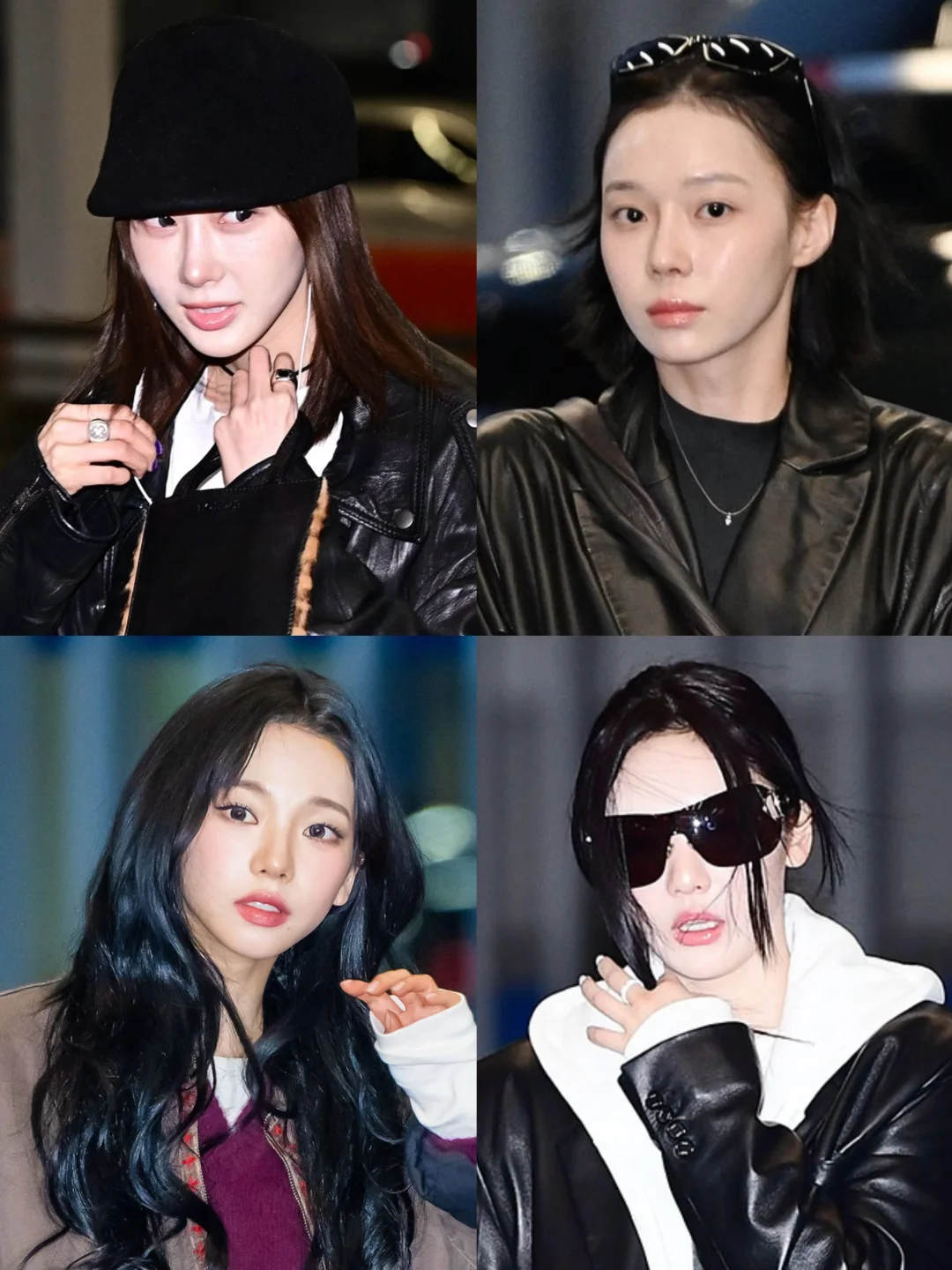 aespa今日机场街拍穿搭！