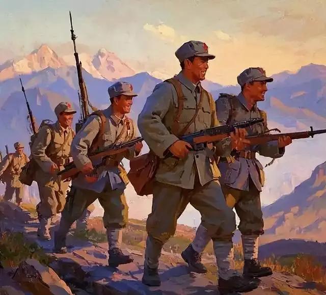 1932年，陕北高原。 12个人，12杆枪，硬是拉起了一支队伍，还给自己挂了块响