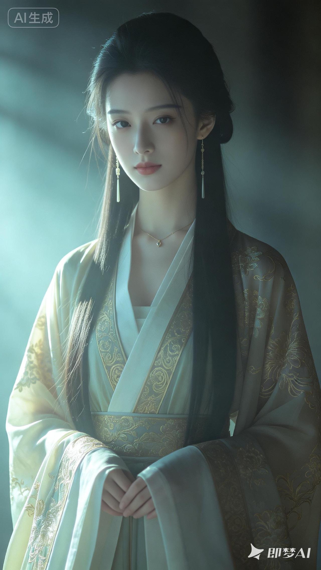 穿越时空的古典美人，优雅动人，韵味十足。