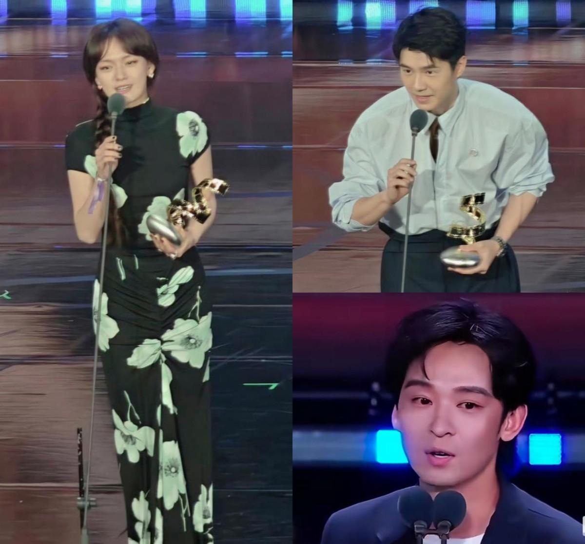 2026年微博电影之夜的舞台上，发生了一件让人意外的事。演员董子健在领取"年度优