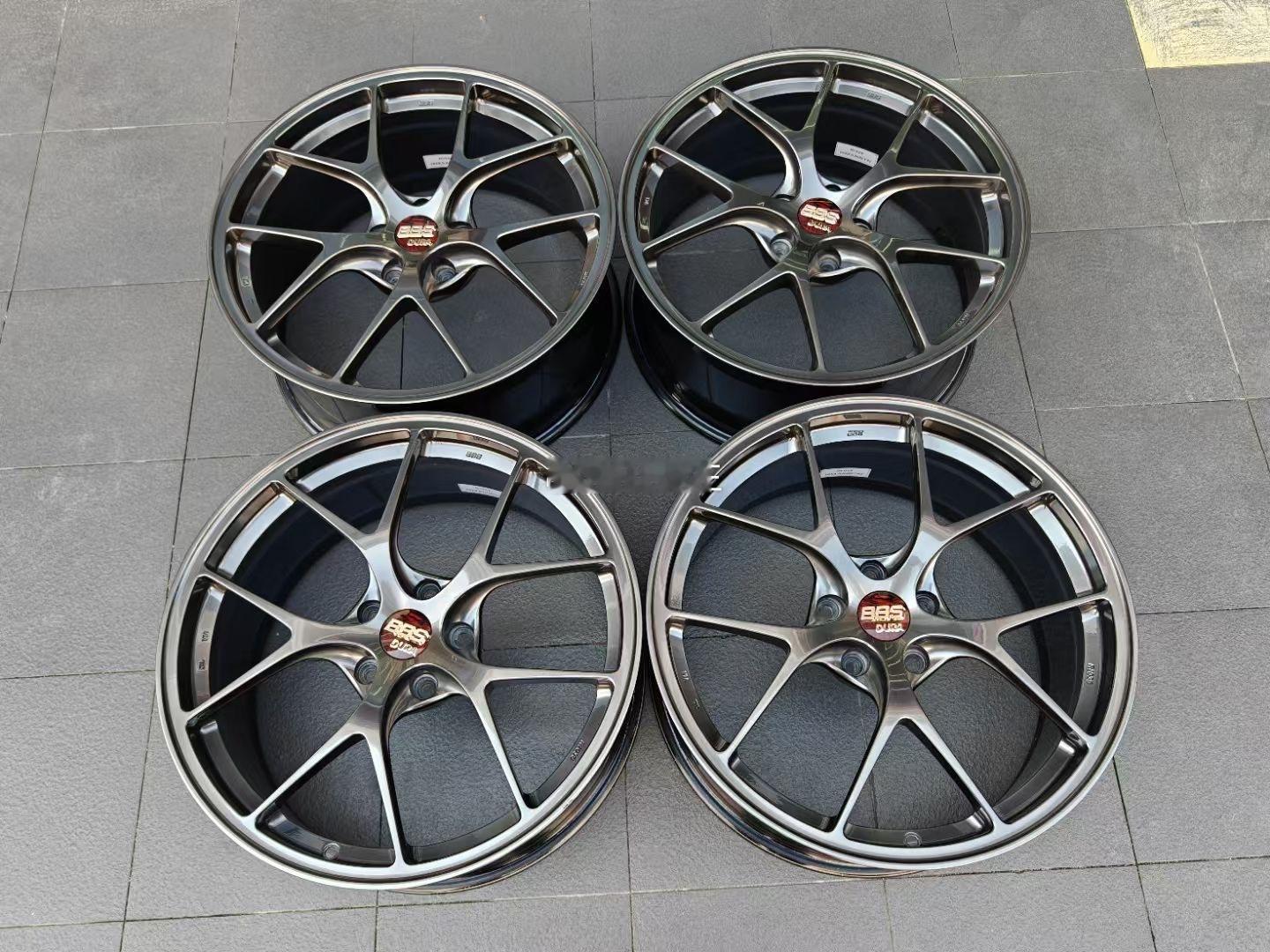 心情件：日本 BBS RID DB 颜色19寸  8.5J ET43 5×111