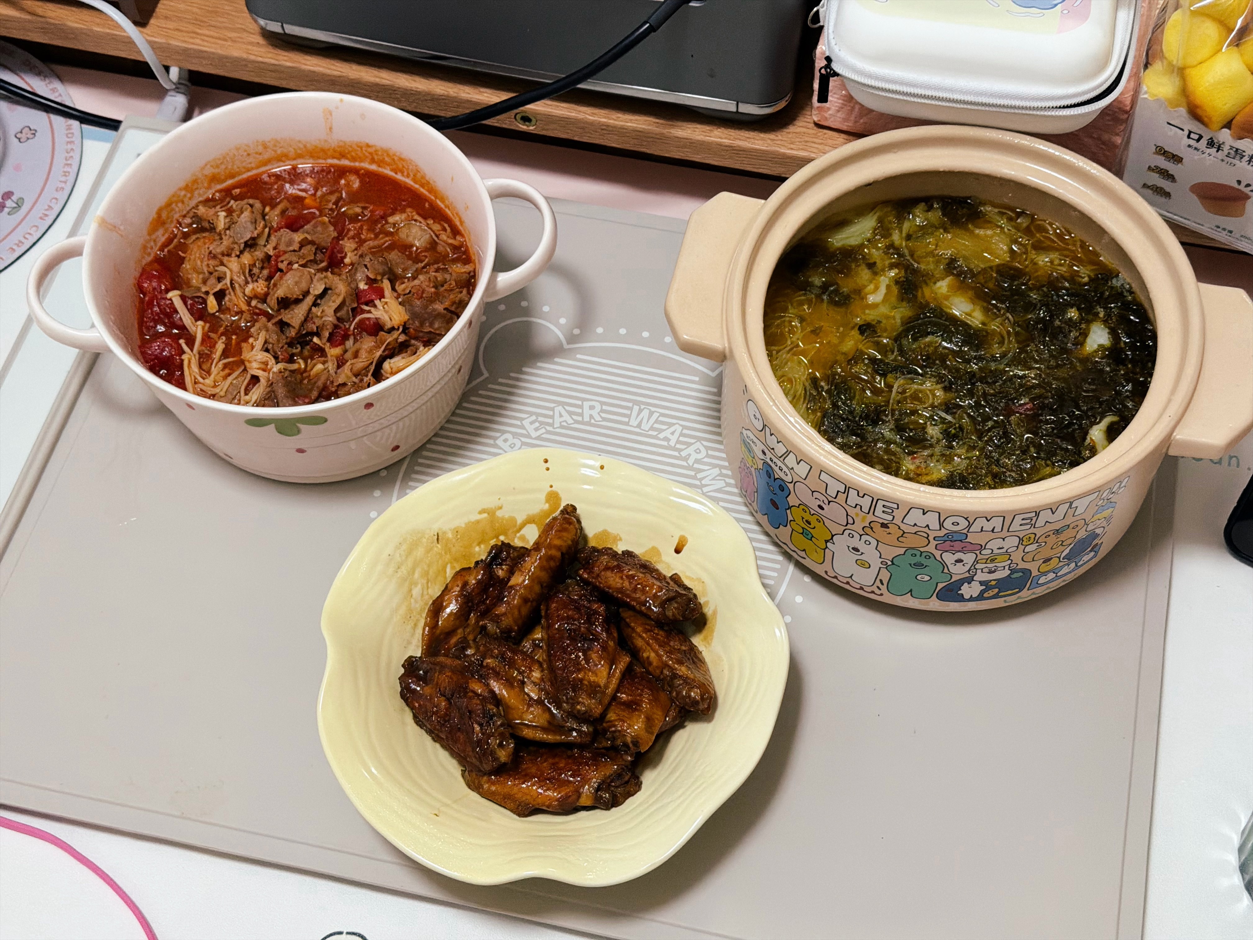 到家就有好吃的