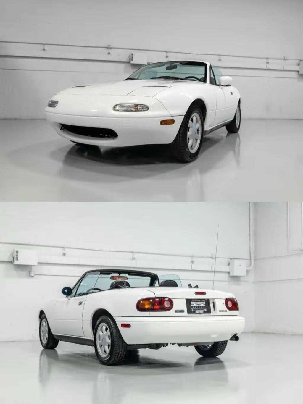Mazda MX-5 Miata.这台 1991 款 Mazda MX-5 Mi
