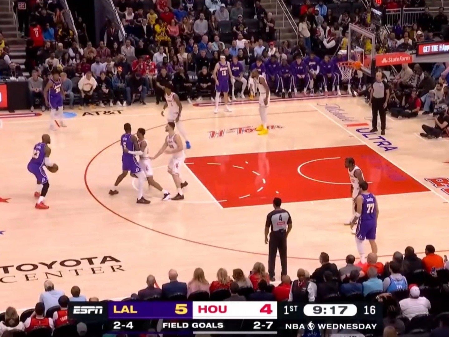 《詹姆斯狂砍30分!今日湖人vs火箭全场完整版集锦,东契奇40分9板10助,申京