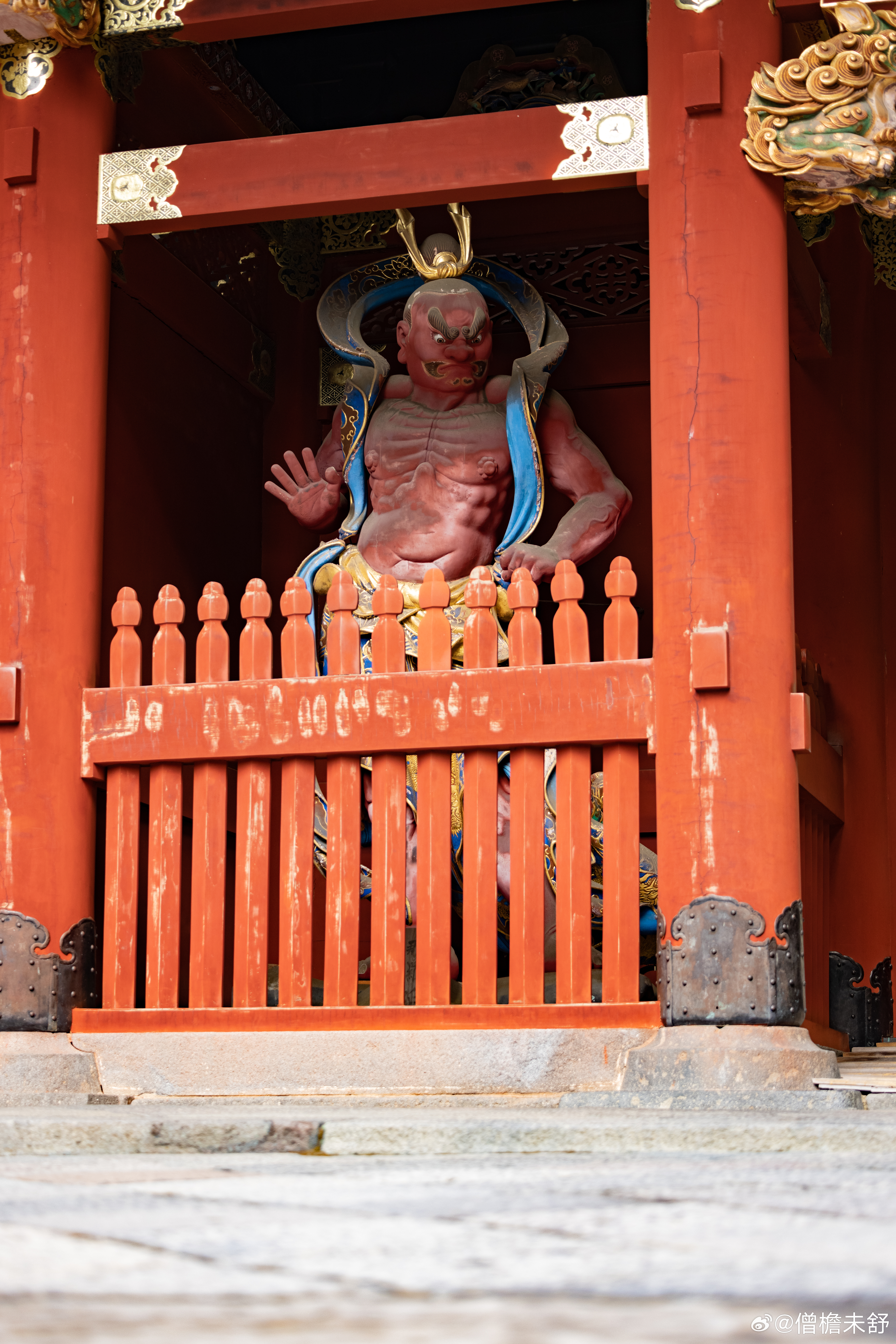 大猷院灵庙仁王门与二天门 