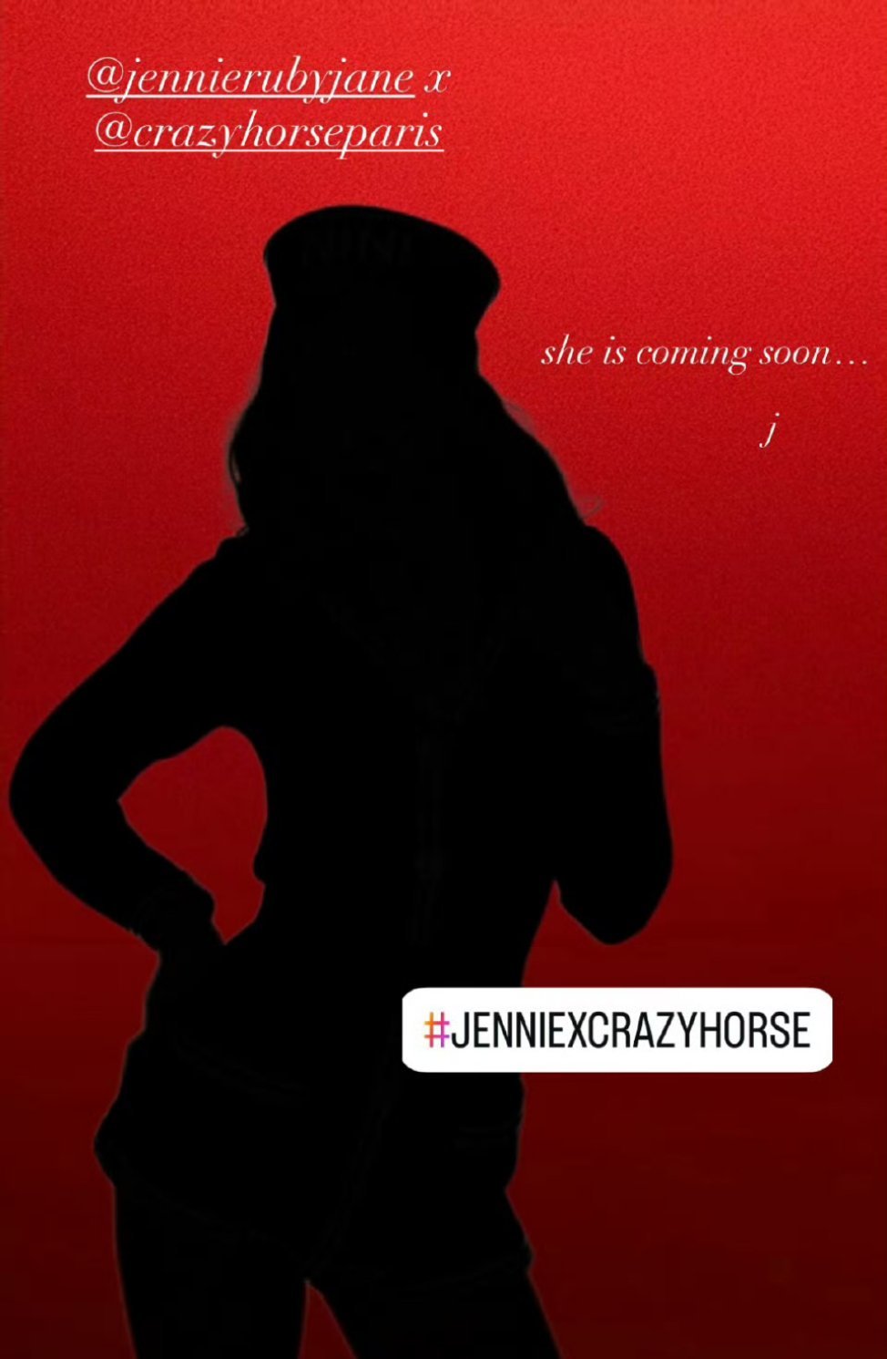 jennie疯马秀我去好像不是，好像是lisa要参加，故意移花接木给jennie