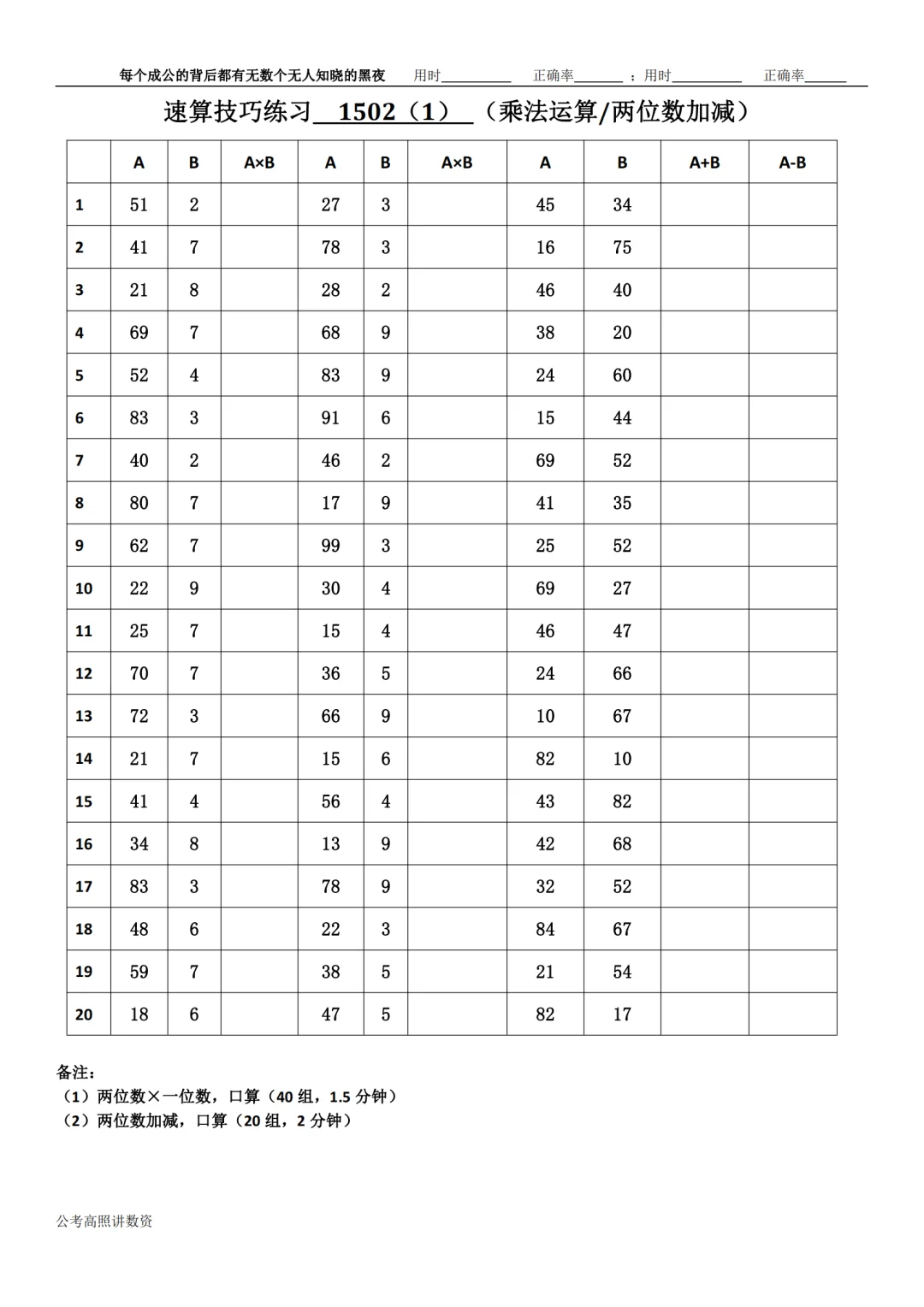 资料分析速算练习1502