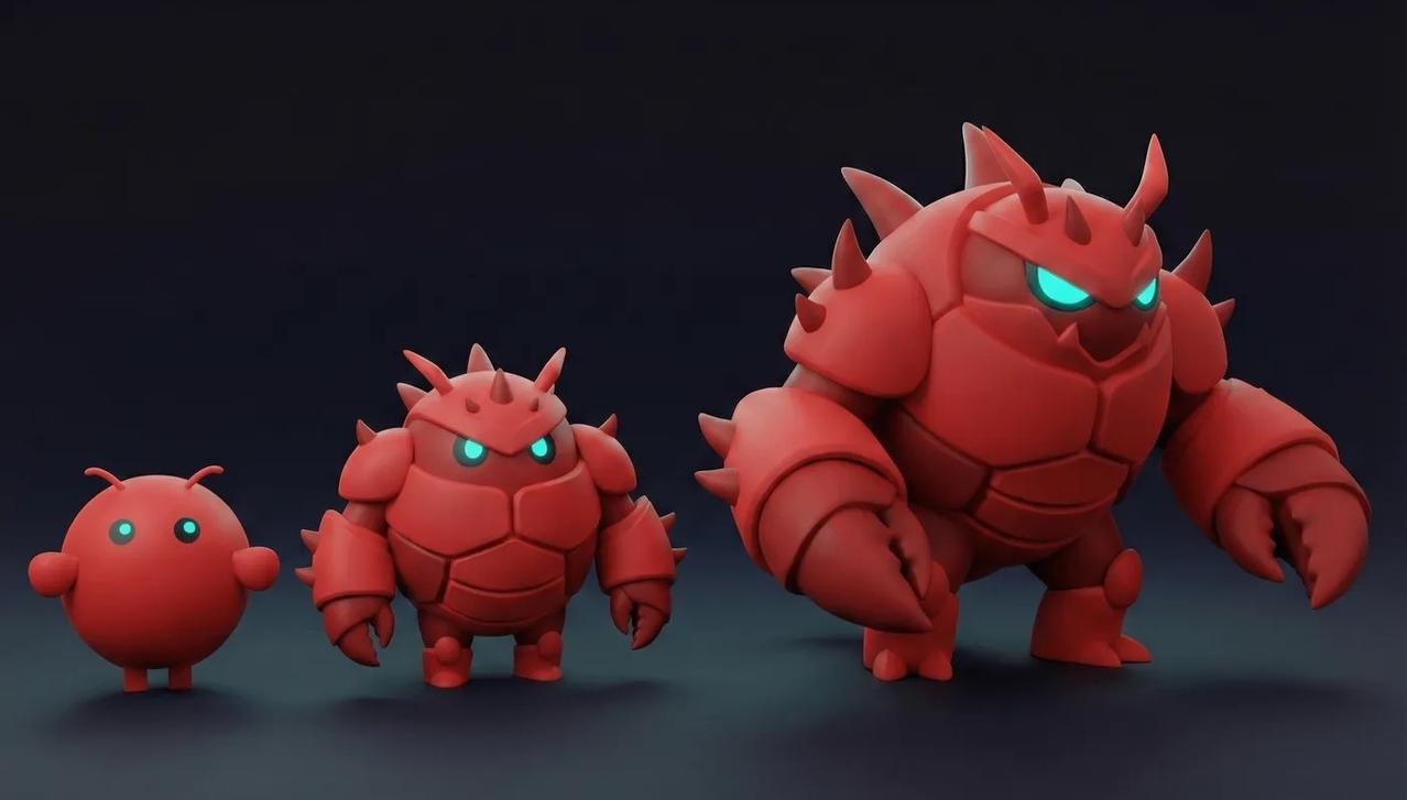 他在暗室掘了一方浅池，专饲红螯凶物。

初时只为利。他听闻此物嗜腥、耐苦、越恶越