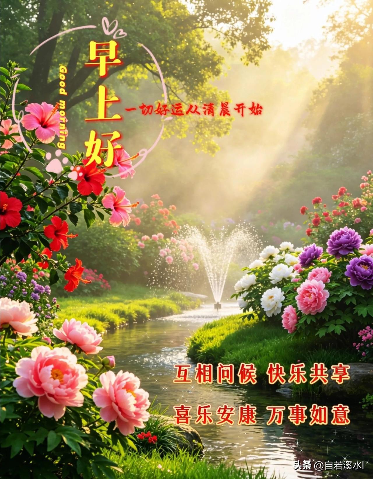 心有暖意，日日晴朗，不求事事圆满，但求日日心安。