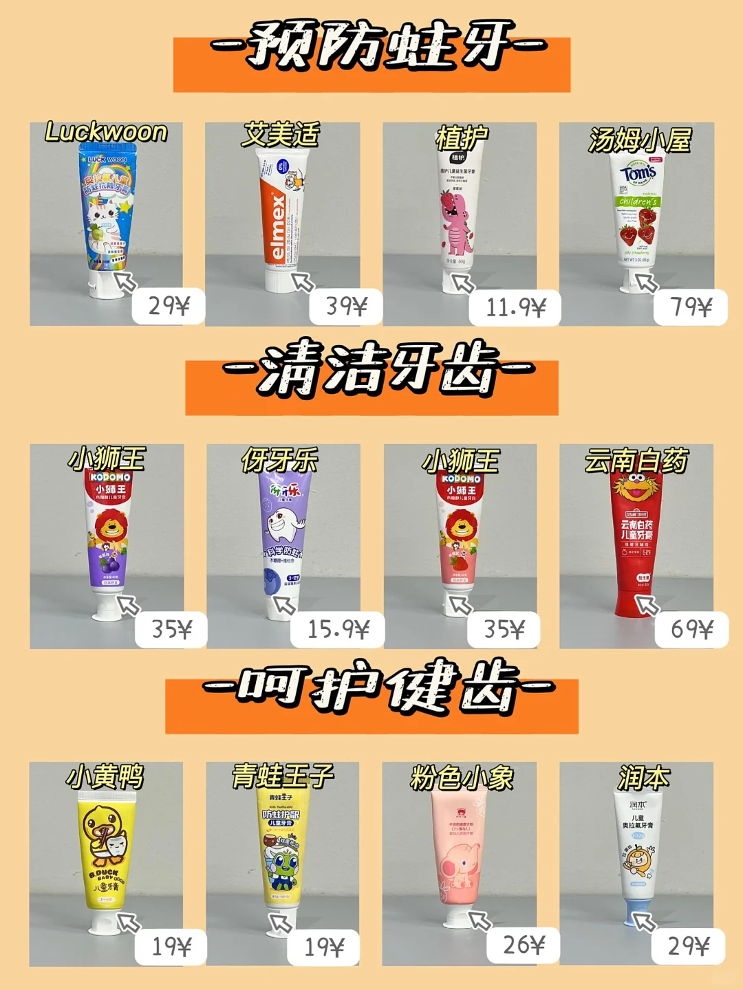 能劝一个是一个，热门儿童牙膏功课准备好了