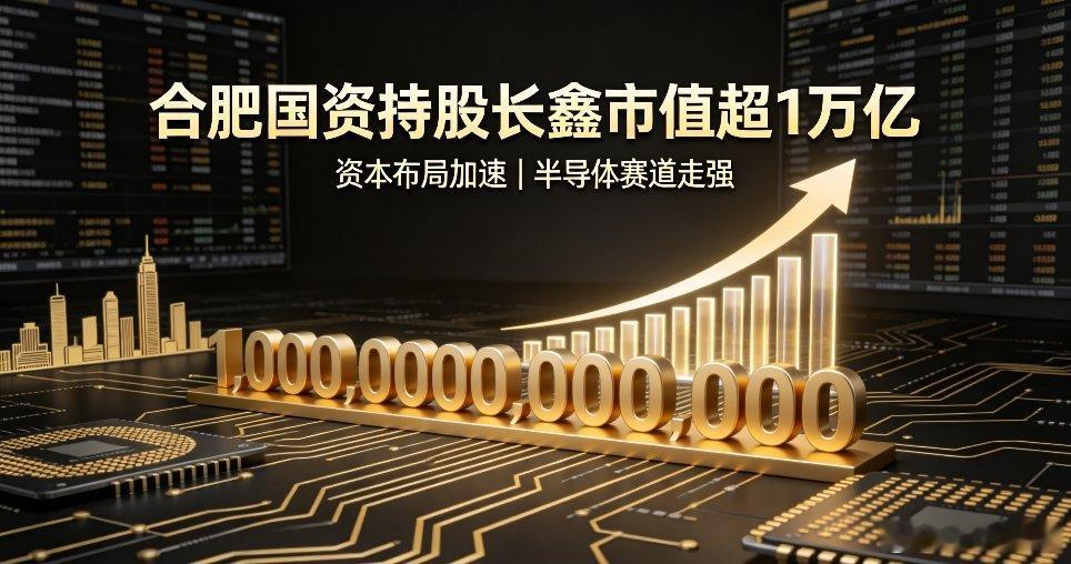 合肥国资持股长鑫市值超1万亿十年投入不到300亿，一朝上市账面浮盈破万亿——长鑫