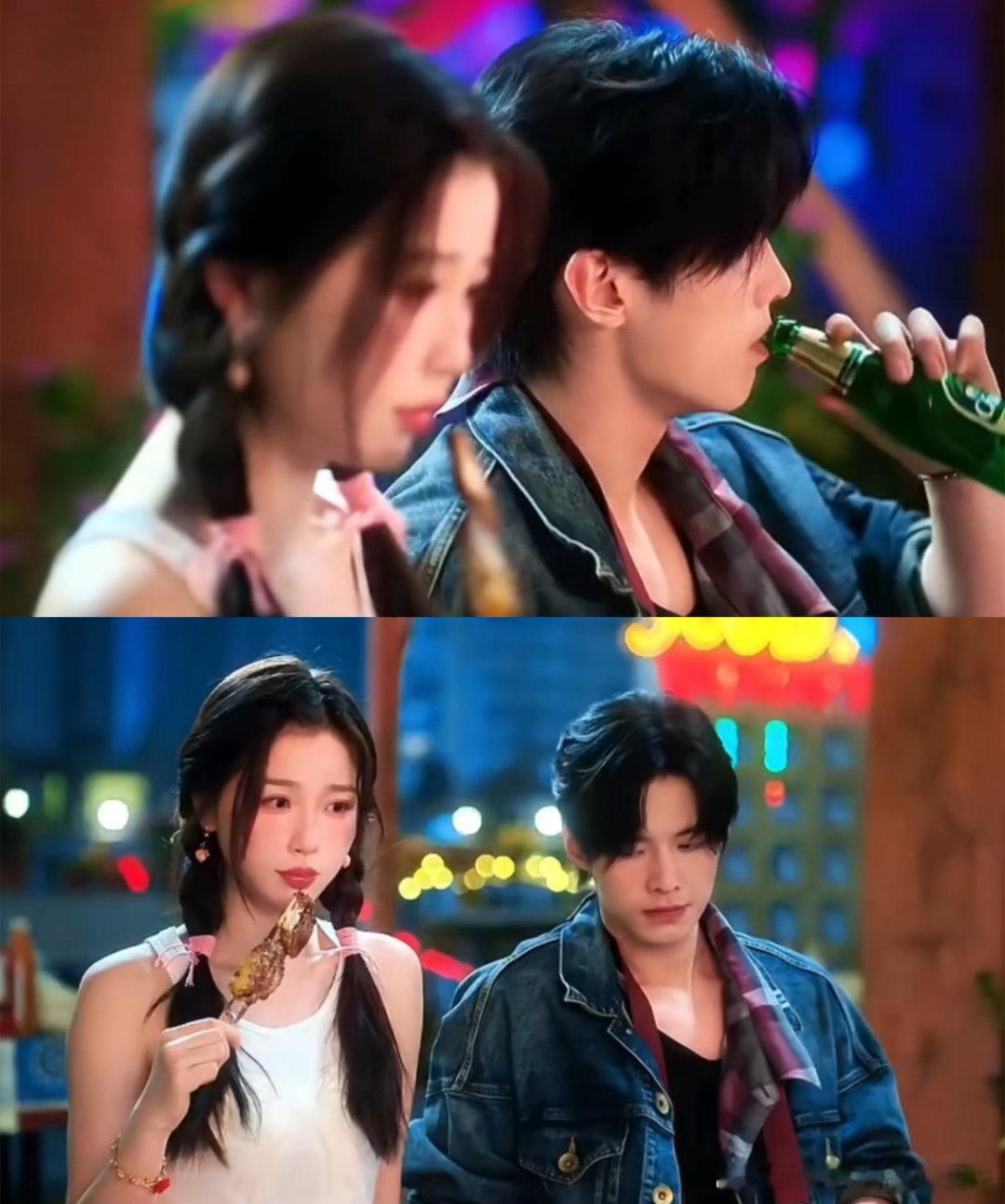 果然恋爱还得偷着谈抱一下还要找借口，想接吻遇家长光速弹开，碰手被反握那下，连闺蜜