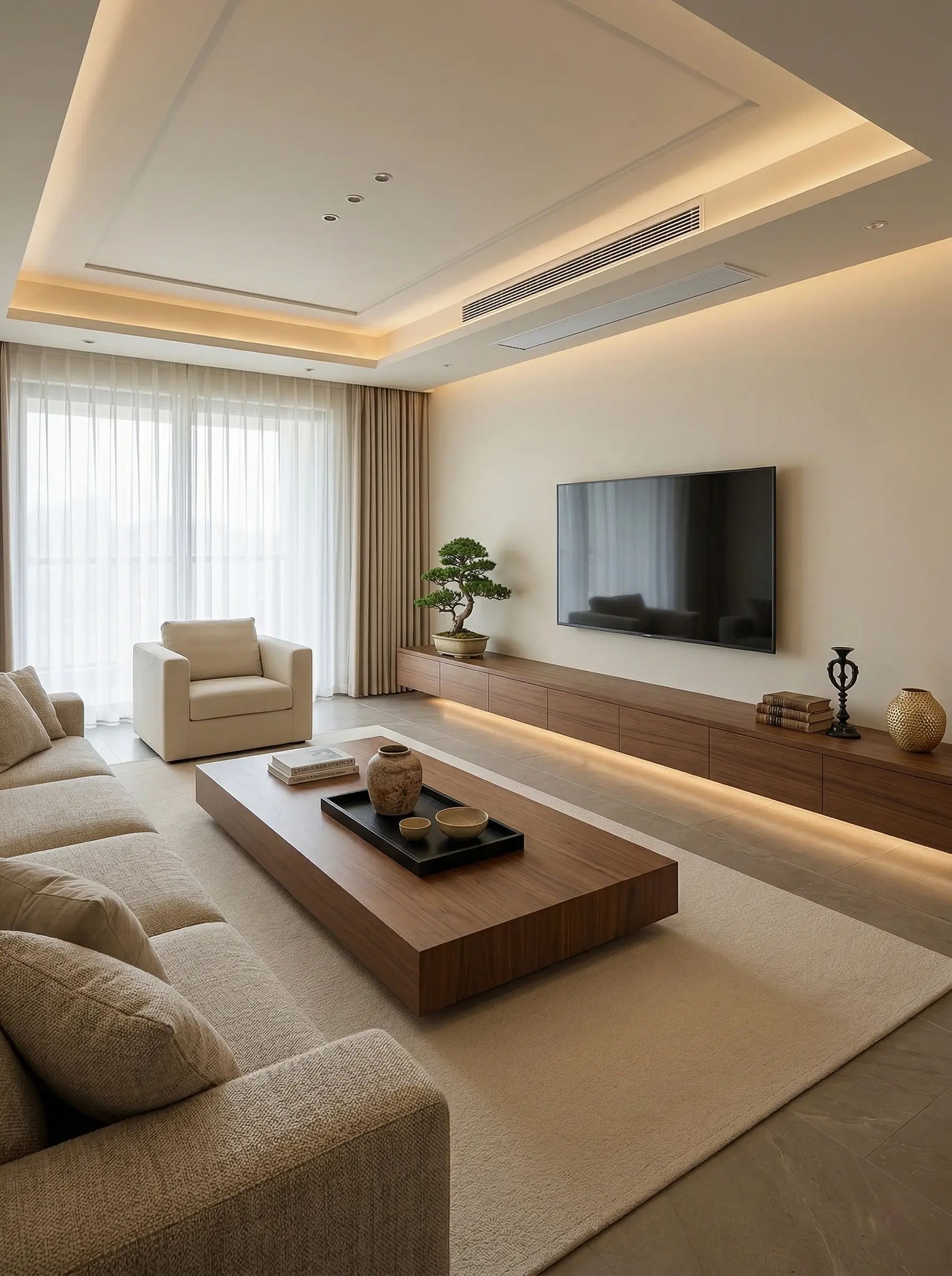 成都156㎡极简家，业主的嘴角比AK还难。