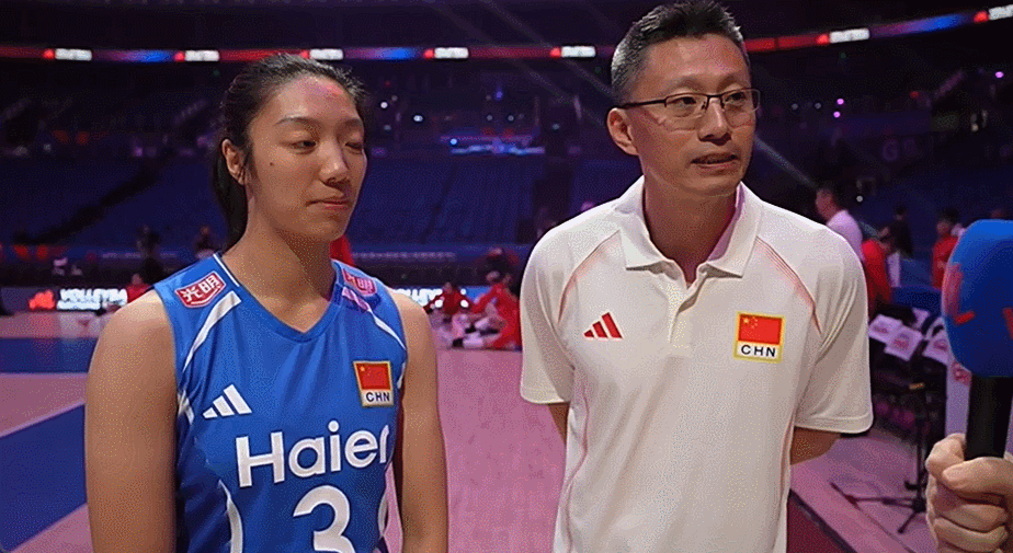 中国女排vs波兰女排2026年世界女排联赛唐欣赛前采访：希望保持昨天的良好势头，