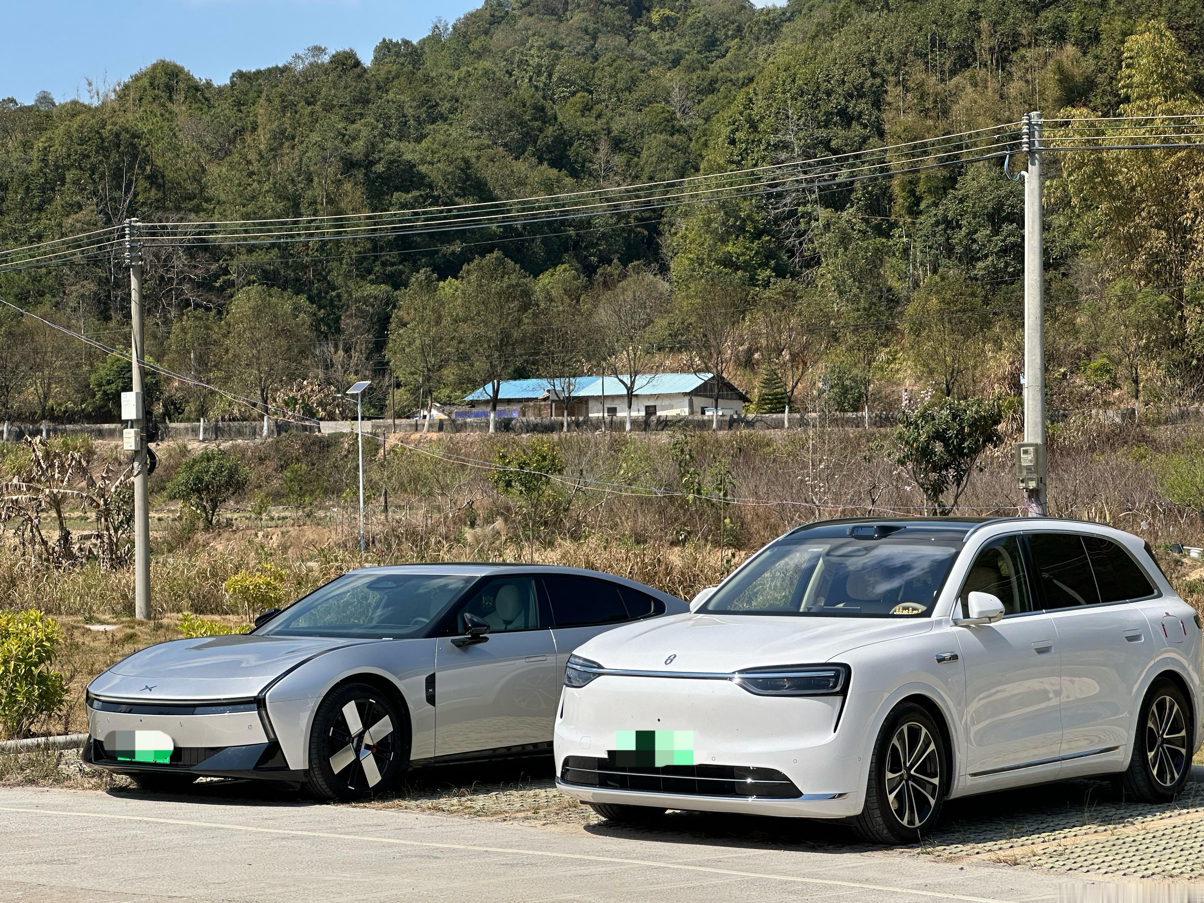 兄弟们，回农村过年，开问界和小鹏回家，在互联网属于什么水平？ 韶关·新丰云天海温