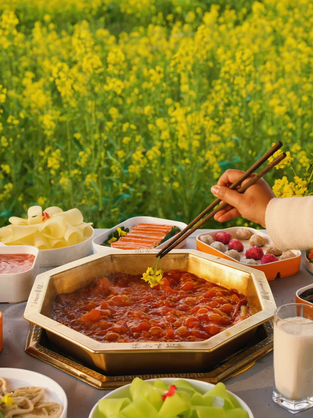 把成都的春天煮进火锅里