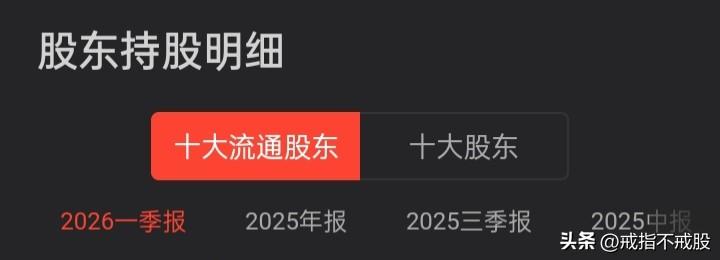 建议，“股东持股明组”中的十大流通股东，每个周末更一次，而不是一季度更新一次，而