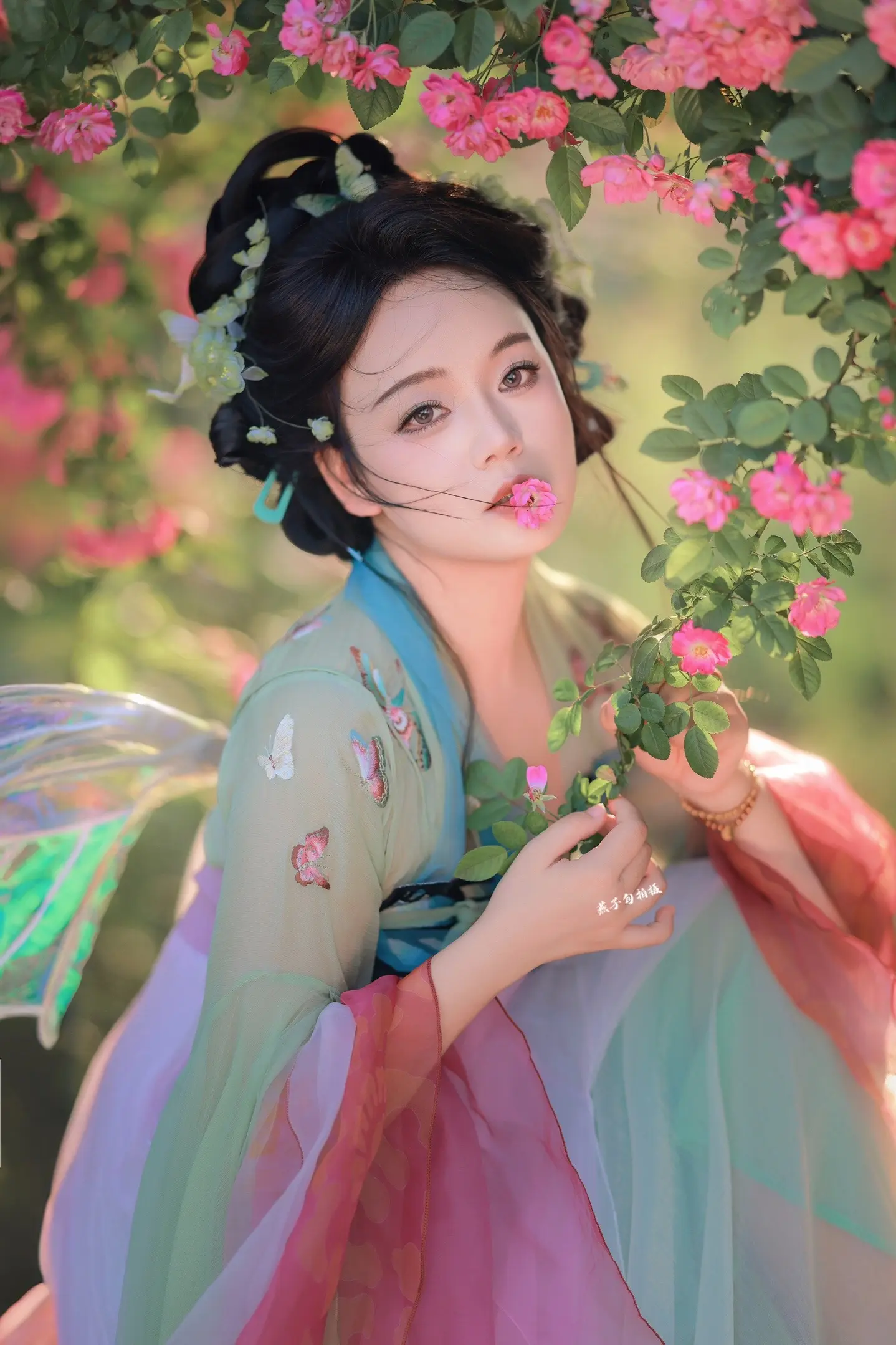 掉进莫奈花园的蝴蝶小仙女🧚‍♀️